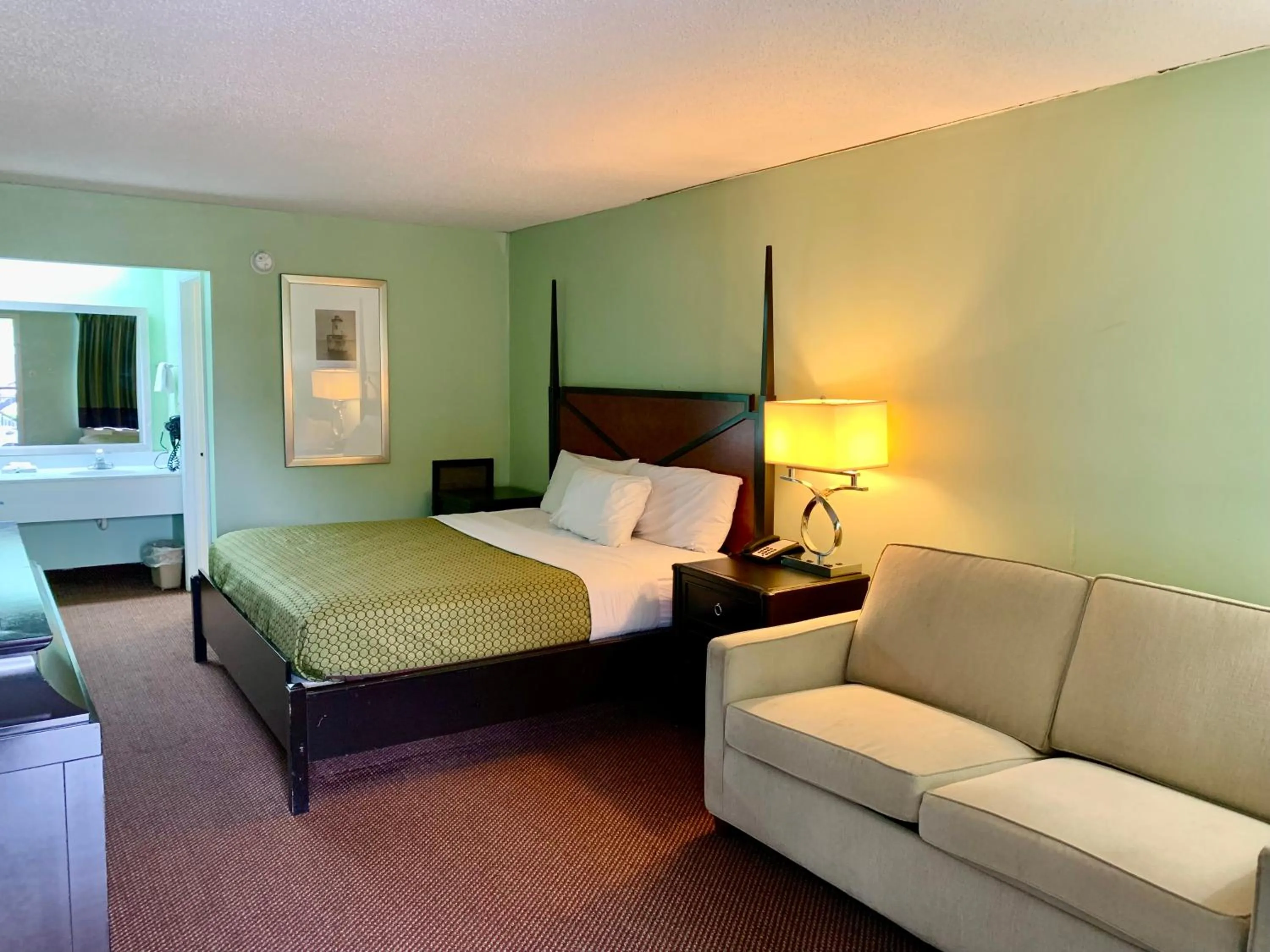 Bed in Executive Inn Chester