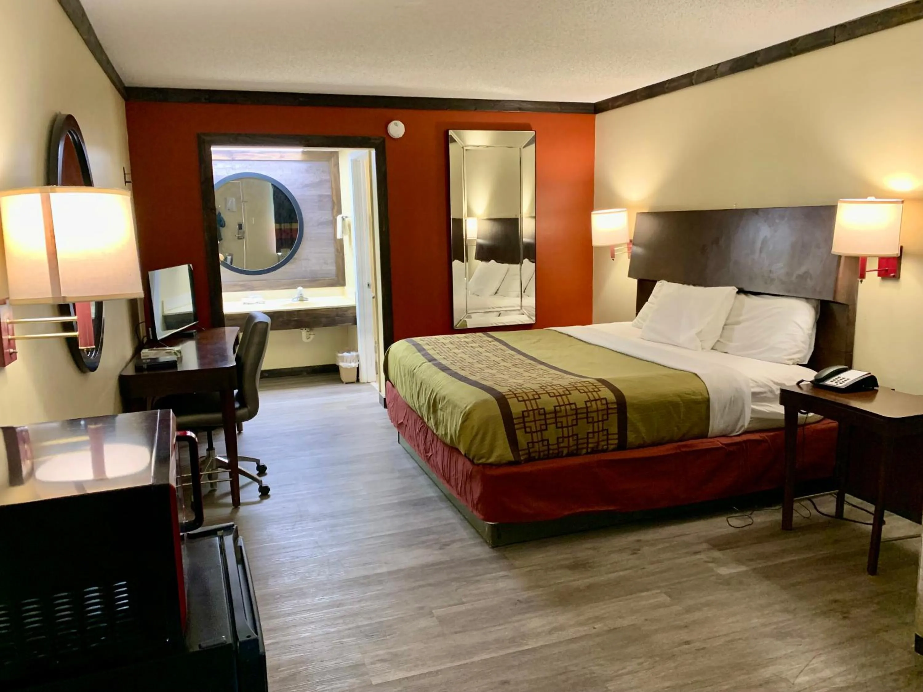 Bed in Executive Inn Chester