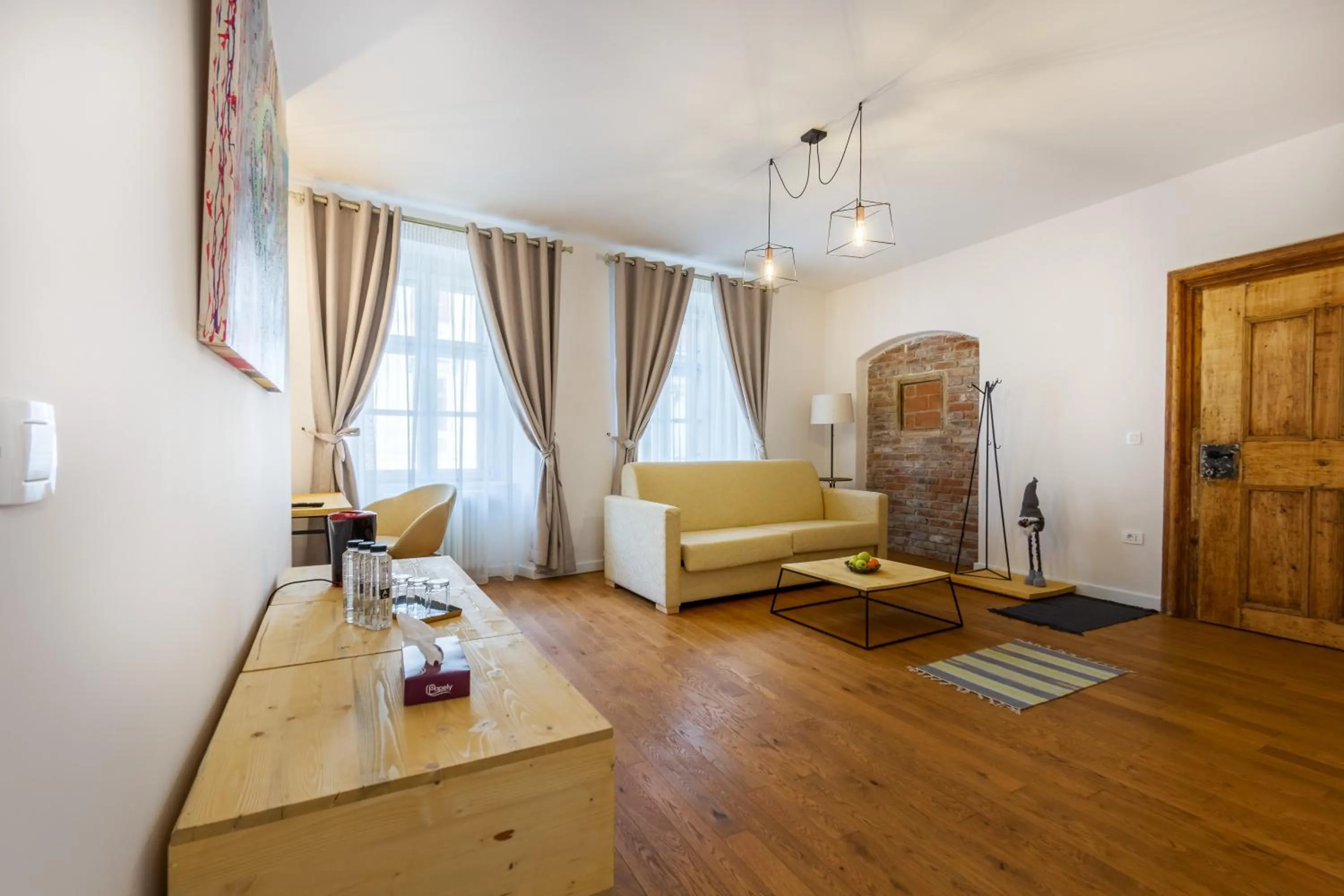 Living room in Rossmarkt Haus