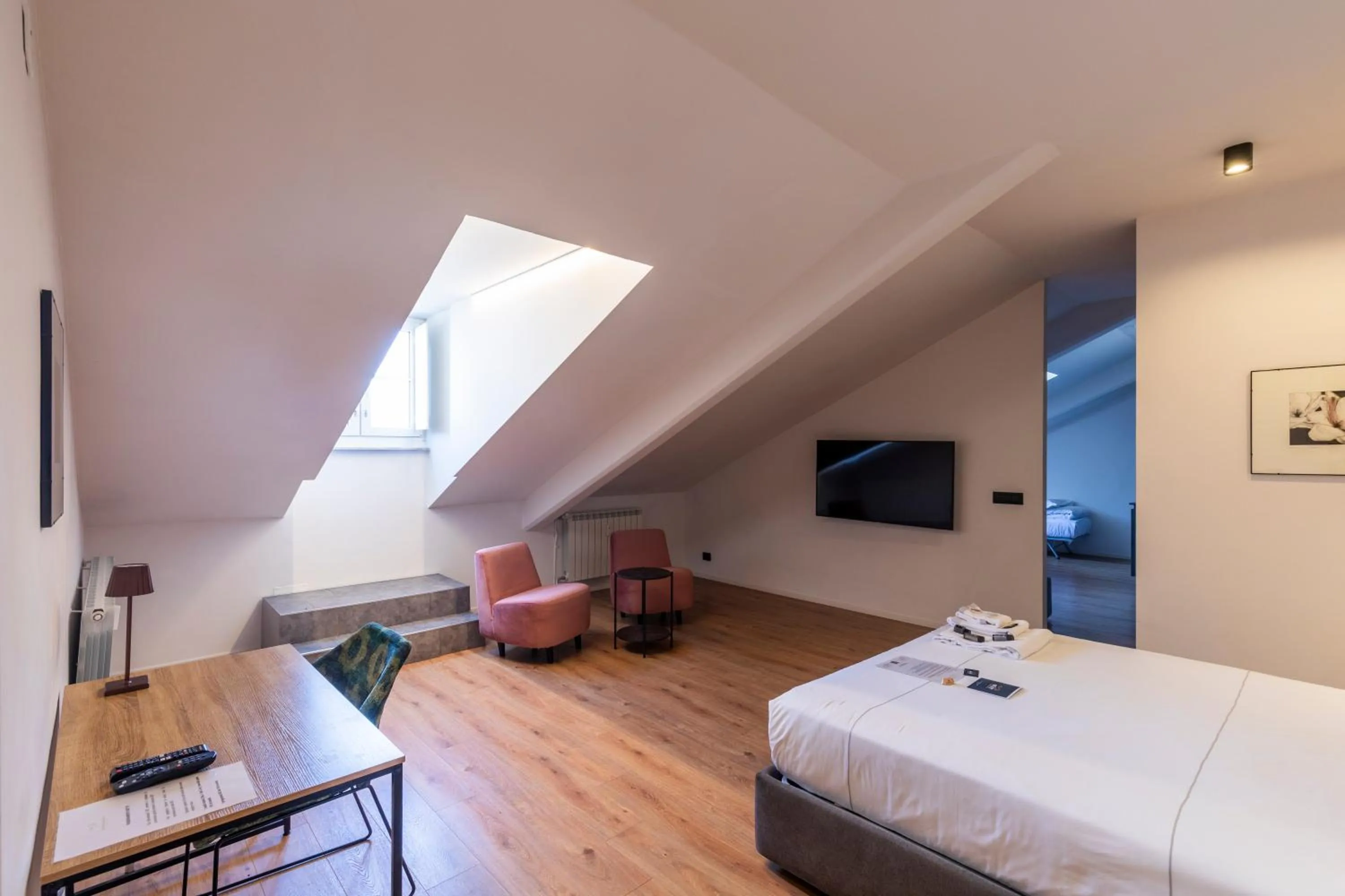 Bedroom, Bed in San Carlo Suite Torino