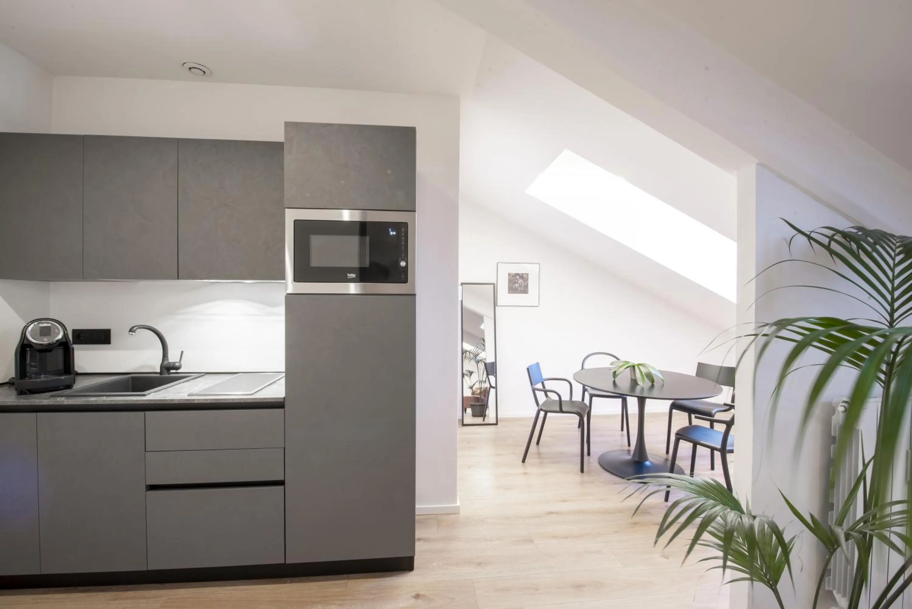 Kitchen or kitchenette in San Carlo Suite Torino