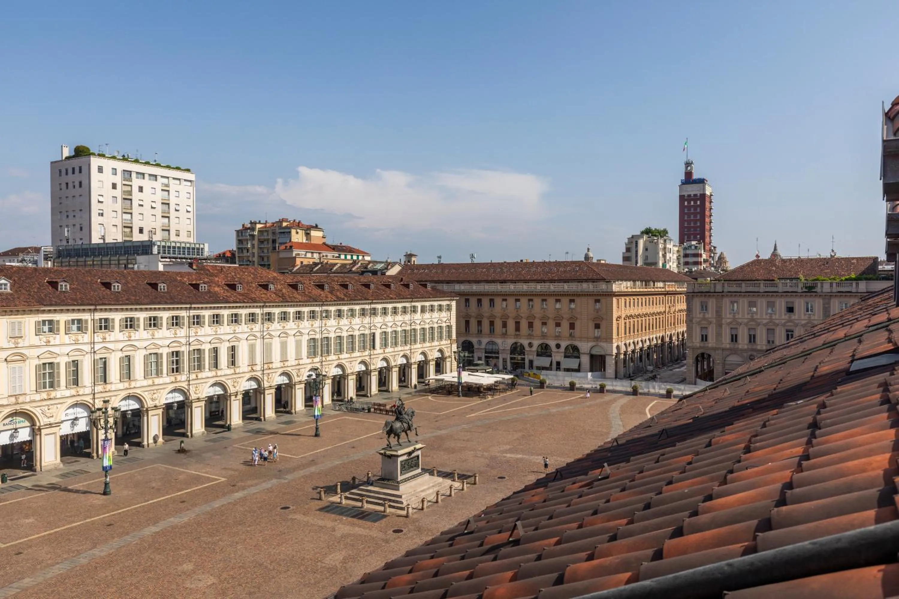 City view in San Carlo Suite Torino