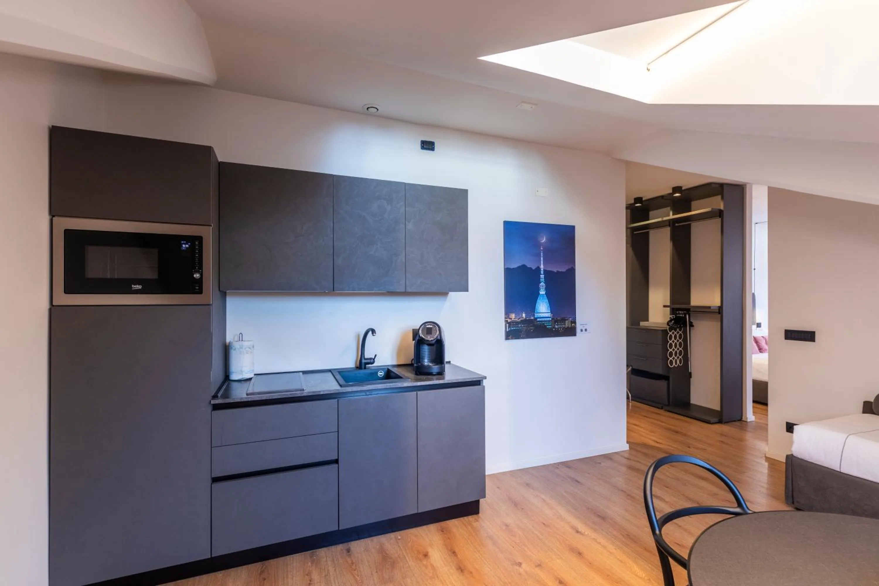 Kitchen or kitchenette in San Carlo Suite Torino