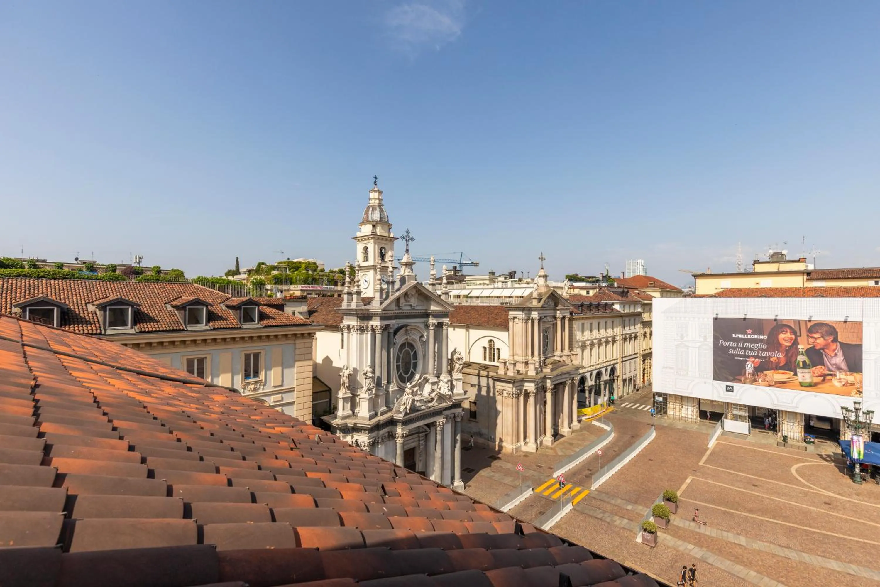 City view in San Carlo Suite Torino