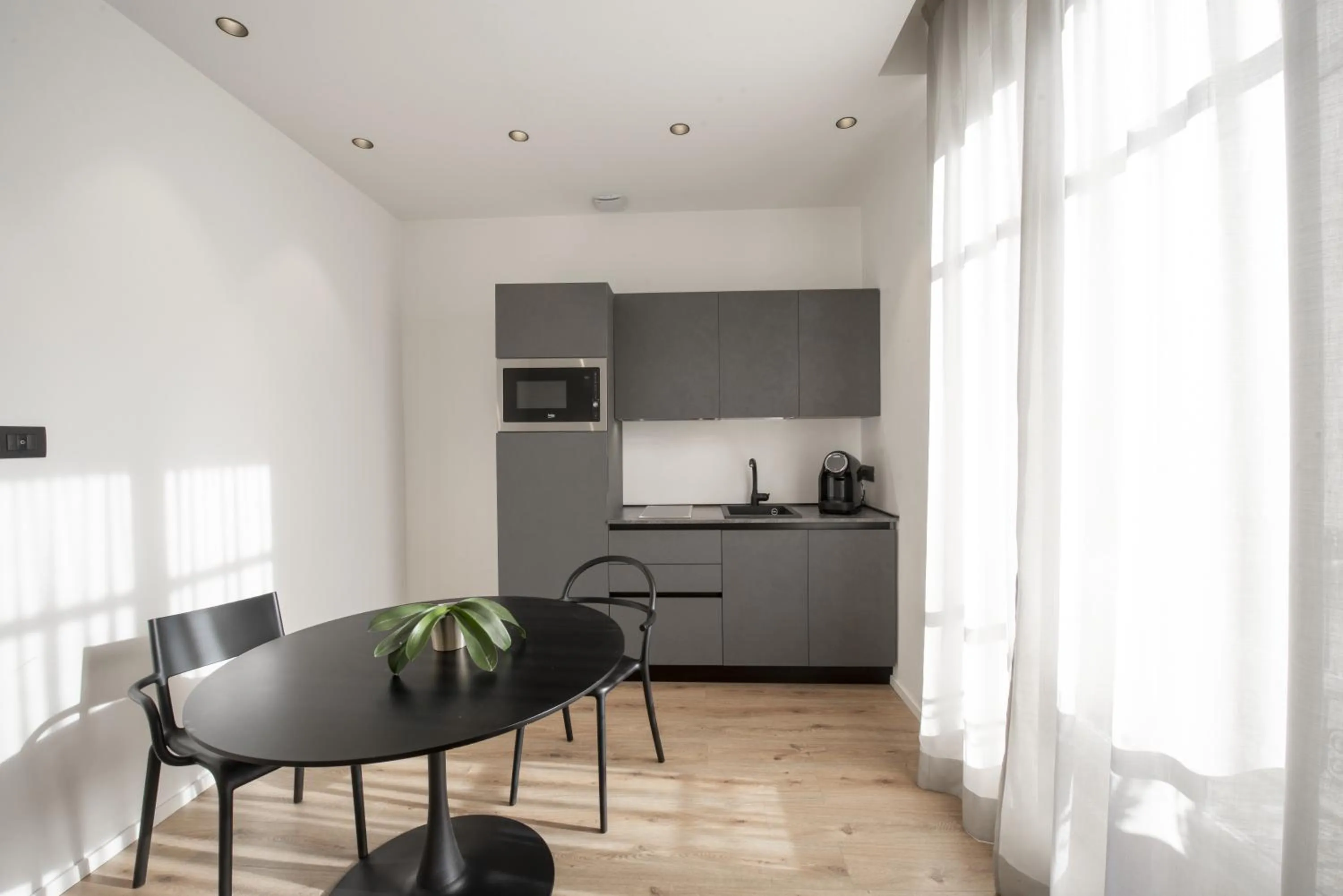 Dining area in San Carlo Suite Torino