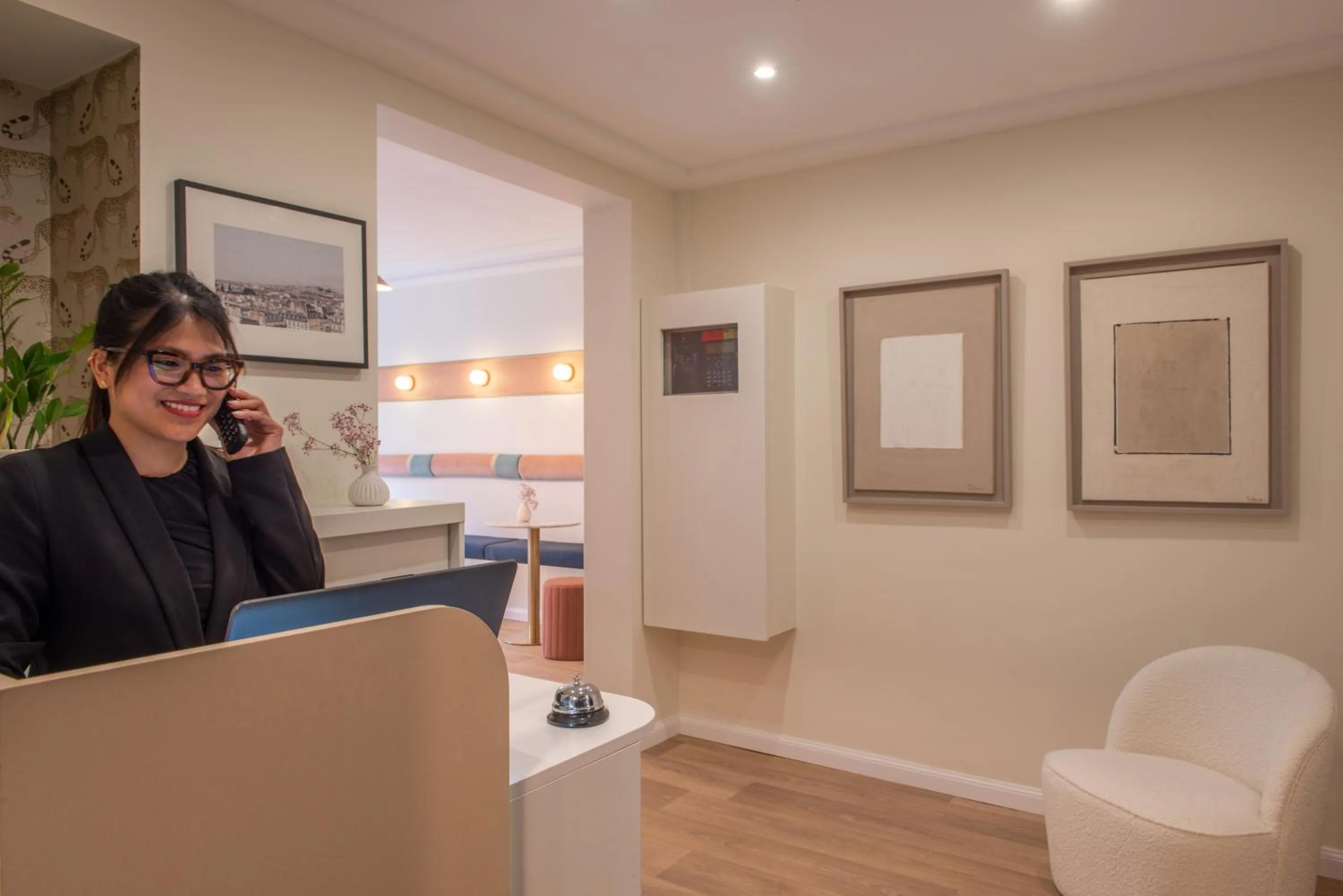 Lobby or reception in Hôtel Avama Prony