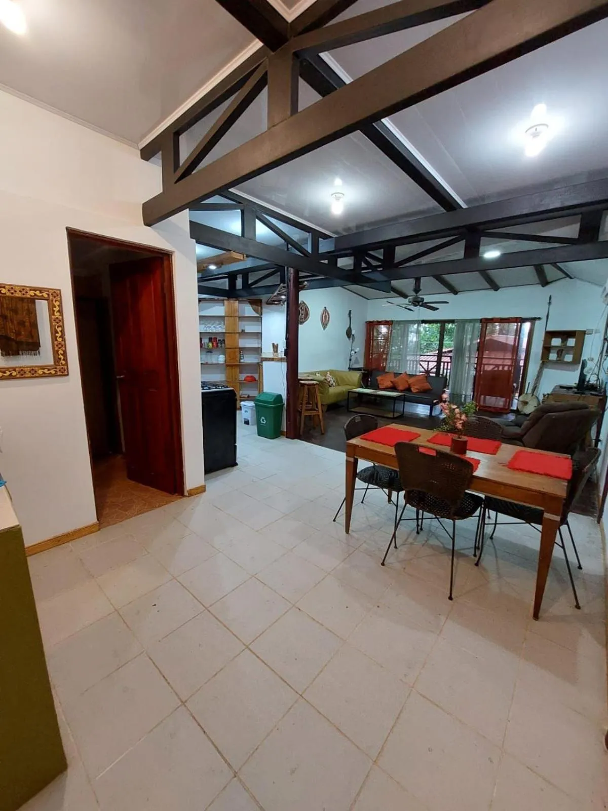 Kitchen or kitchenette in Hotel Casa Vito Beachfront