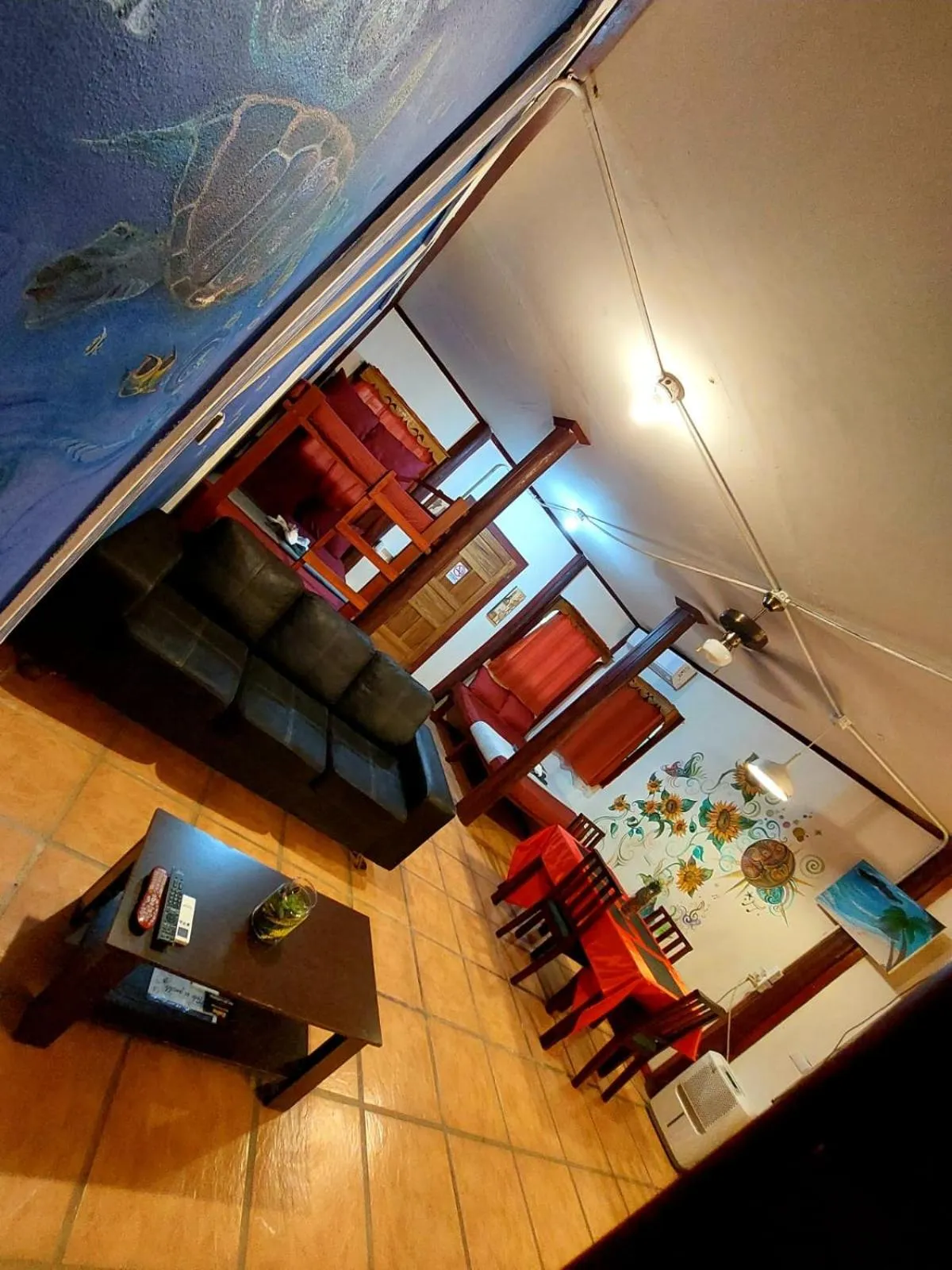 Living room in Hotel Casa Vito Beachfront