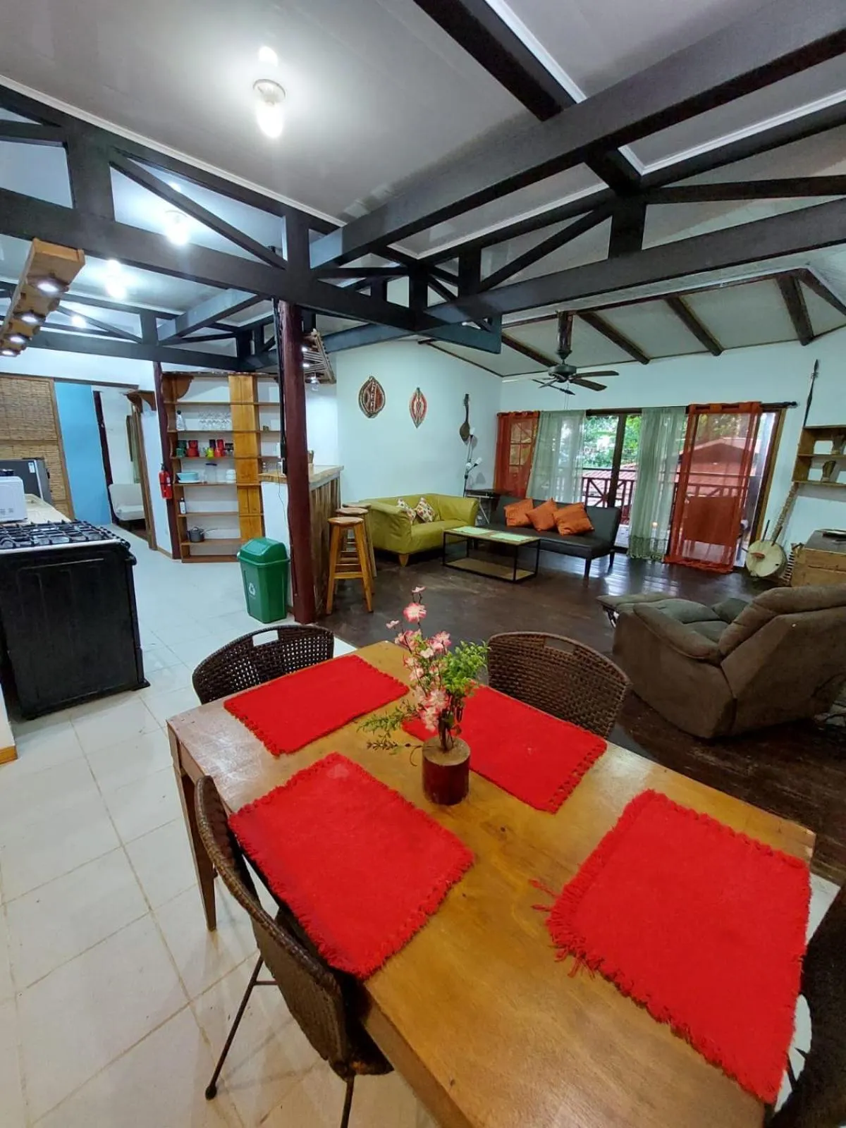 Living room in Hotel Casa Vito Beachfront