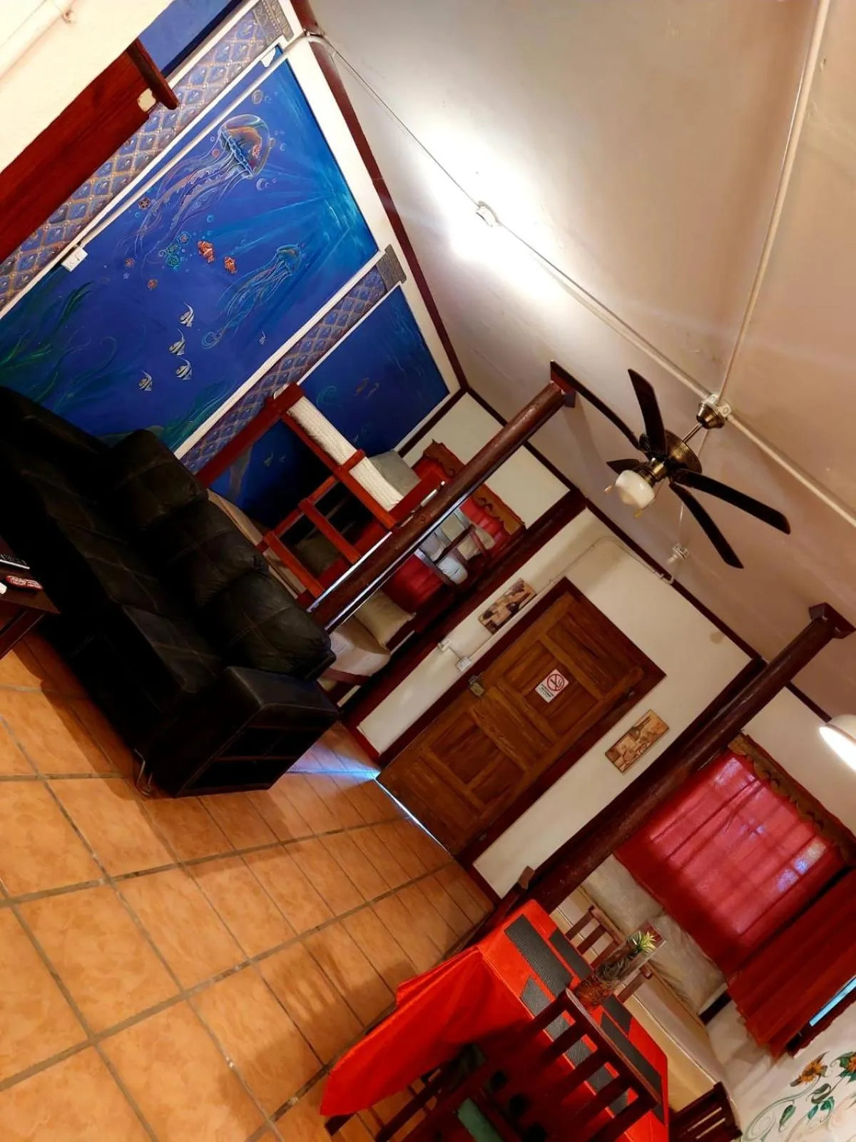 Living room in Hotel Casa Vito Beachfront