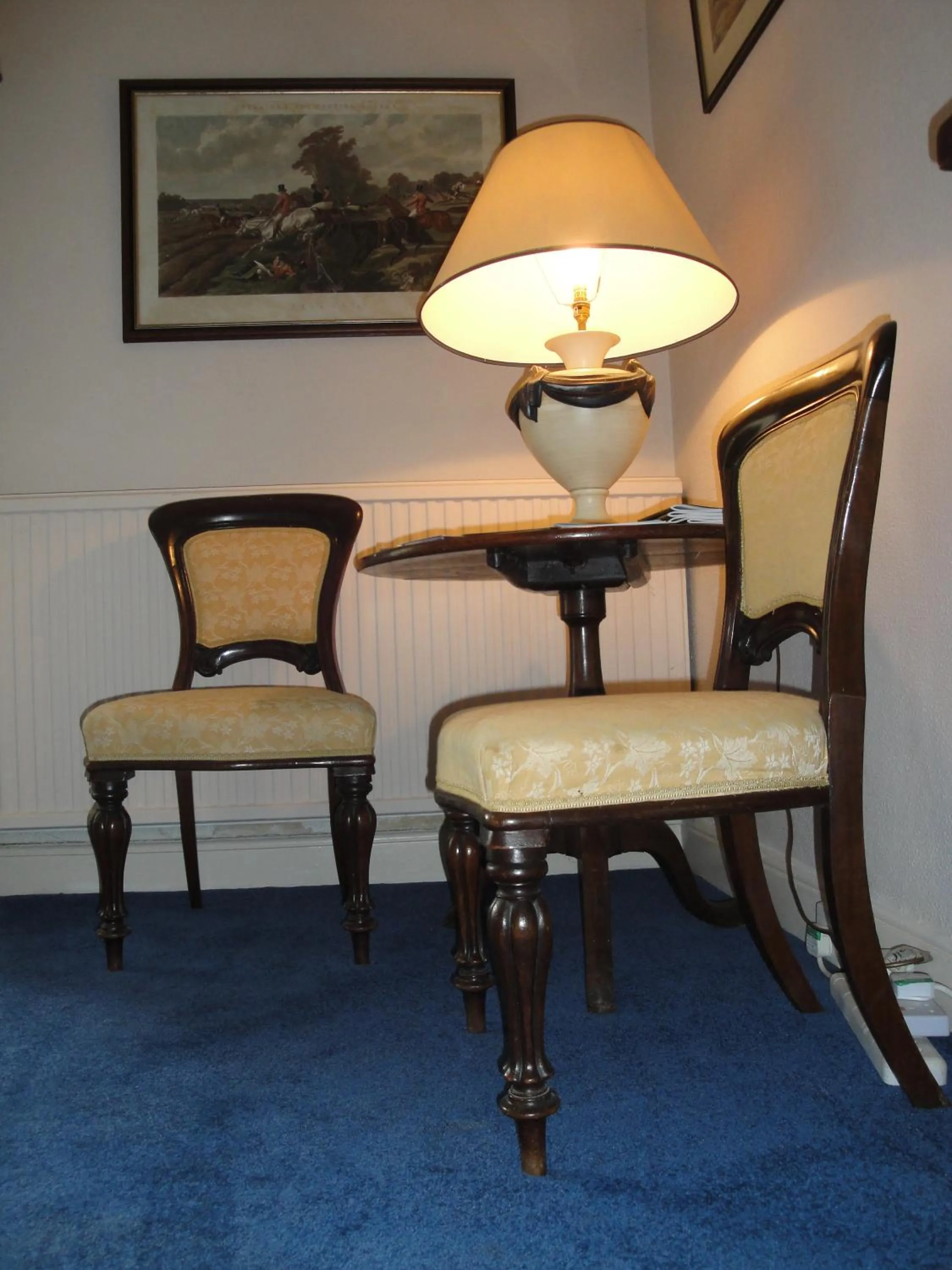 Seating area in Cary Fitzpaine House