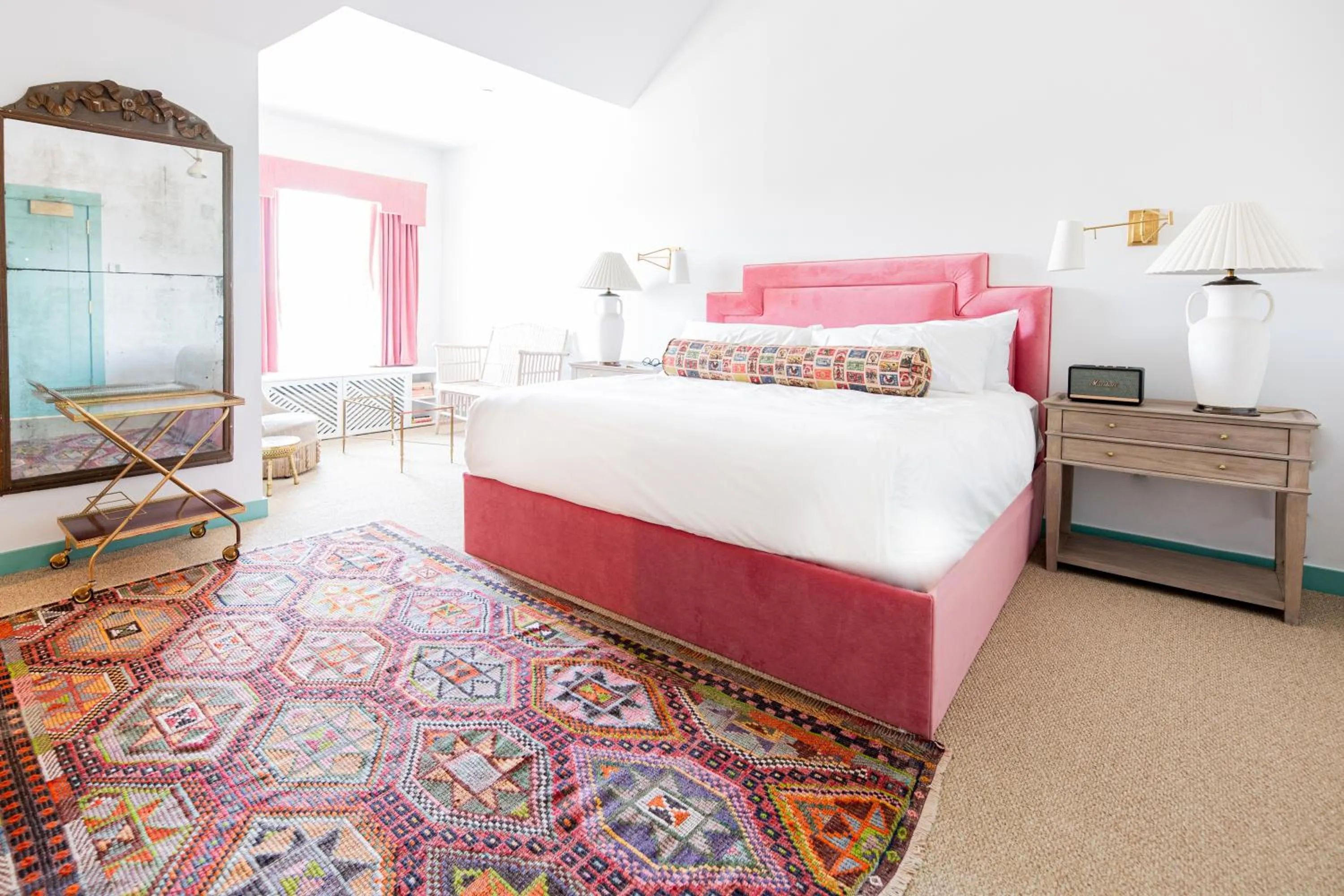 Bed in Bradford House, a Member of Design Hotels