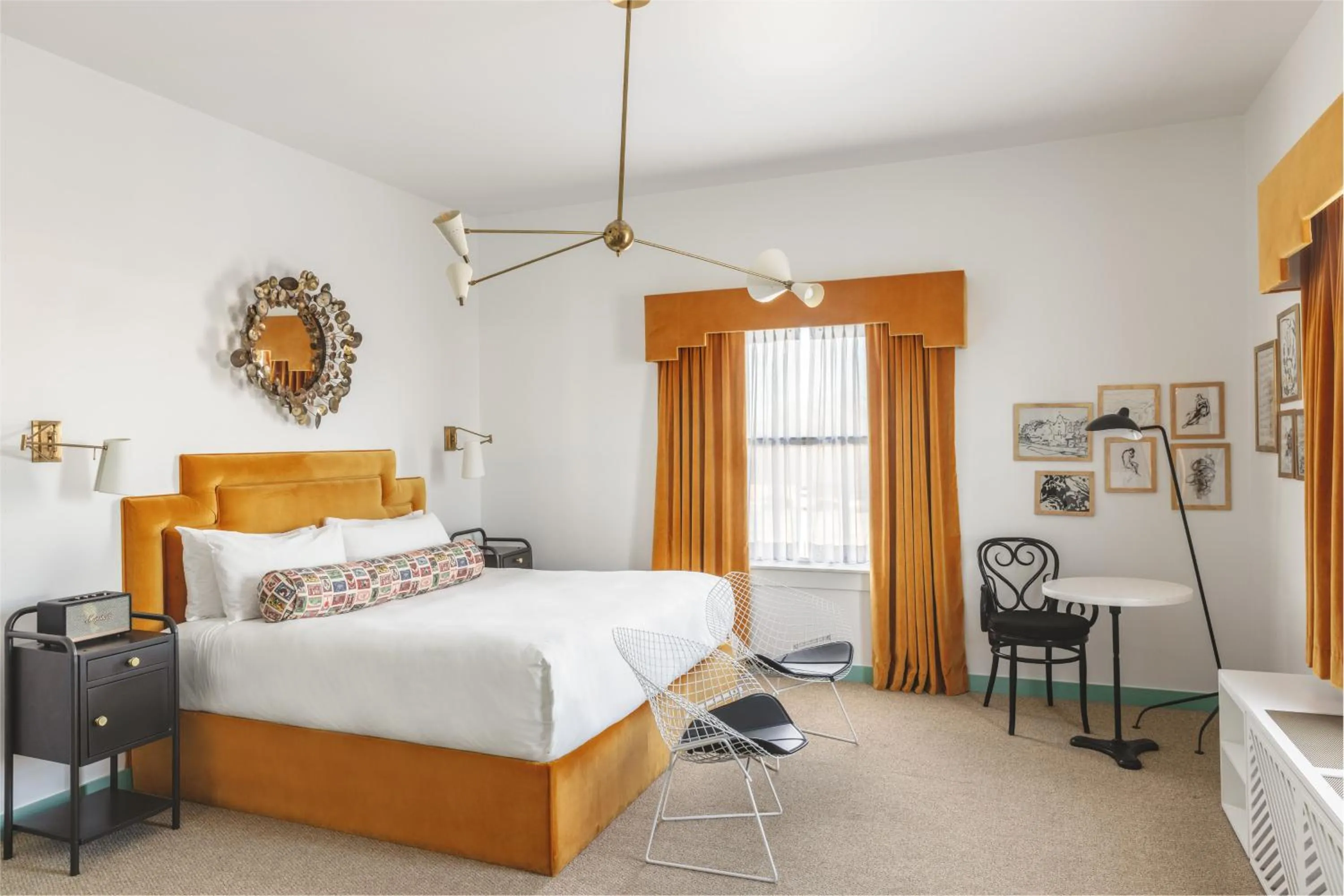 Bedroom, Bed in Bradford House, a Member of Design Hotels