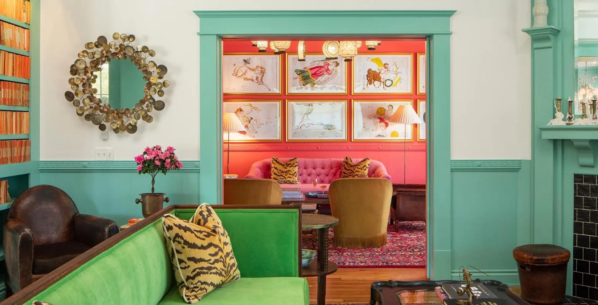 Seating area in Bradford House, a Member of Design Hotels