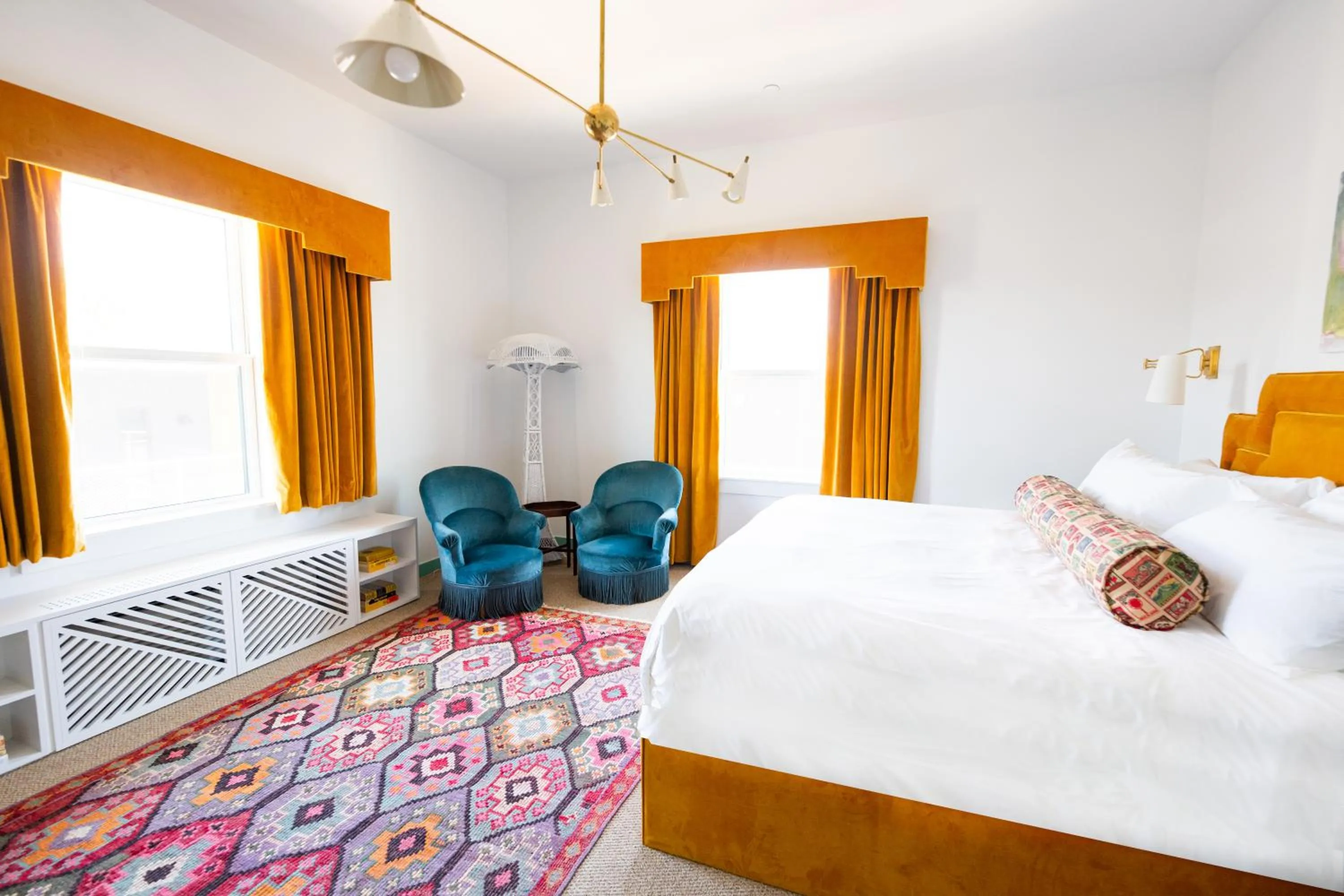 Bed in Bradford House, a Member of Design Hotels