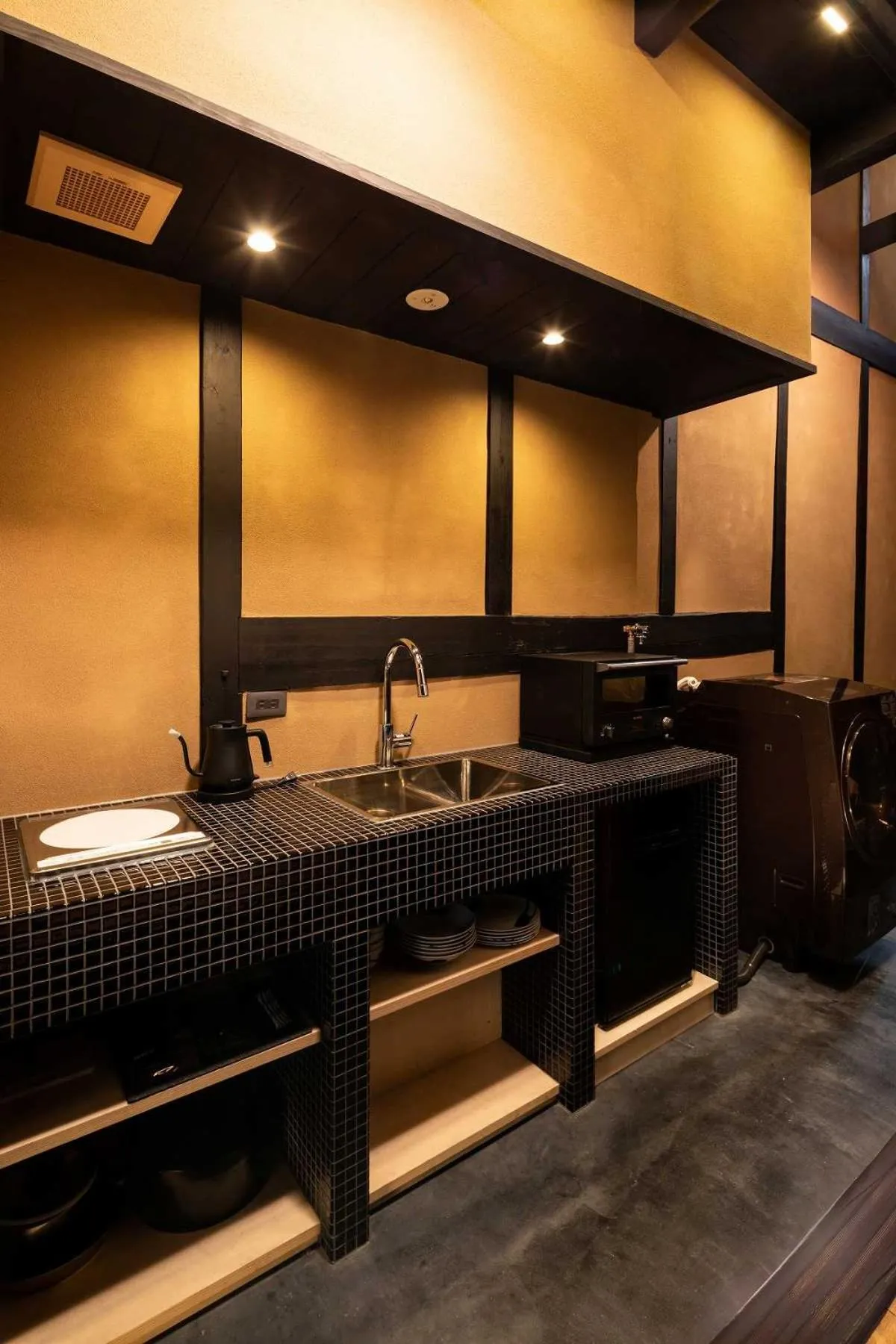 Kitchen or kitchenette in Tsumugi Hachijominamotocho