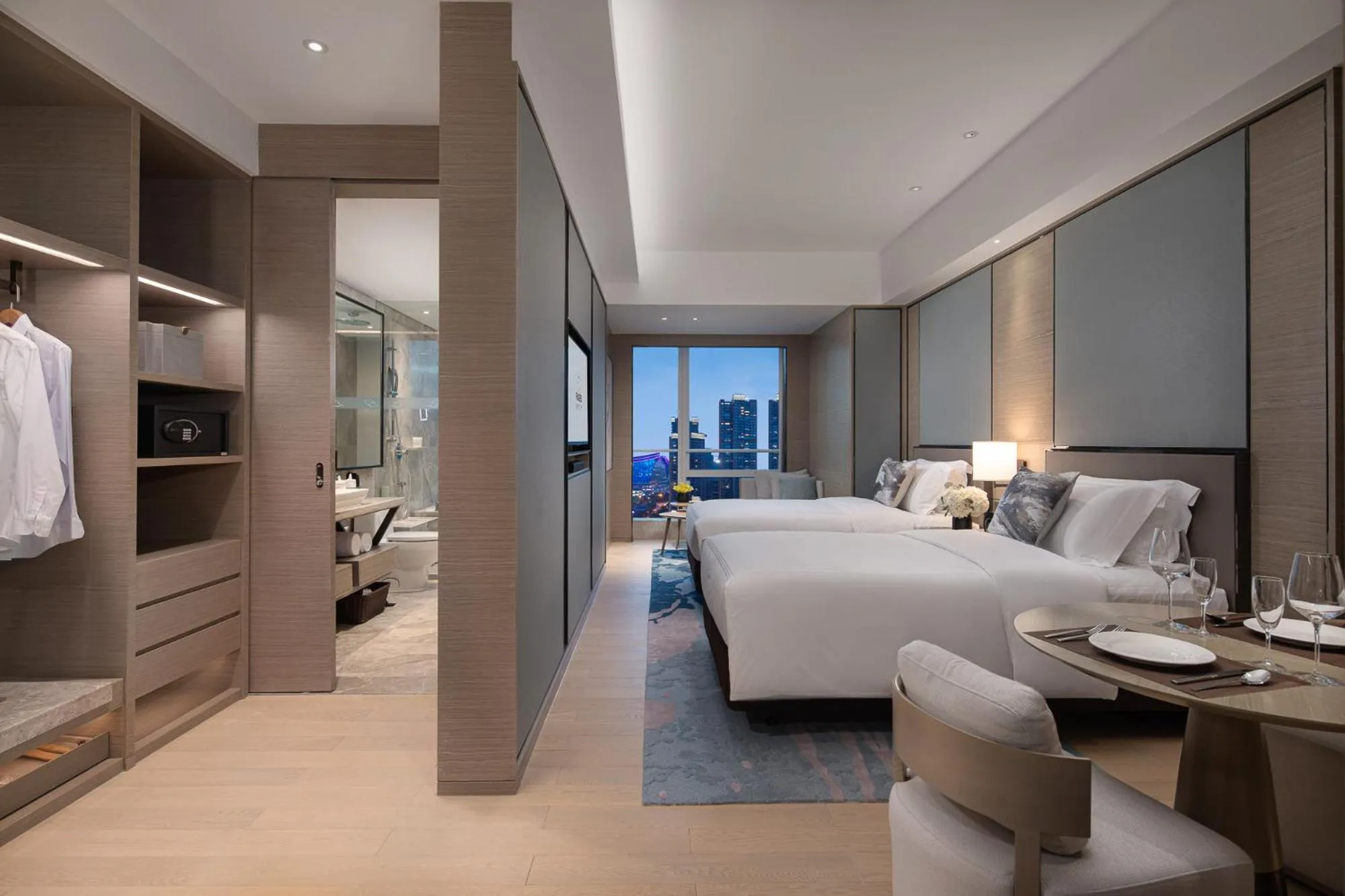 Bed in Fraser Residence Chengdu