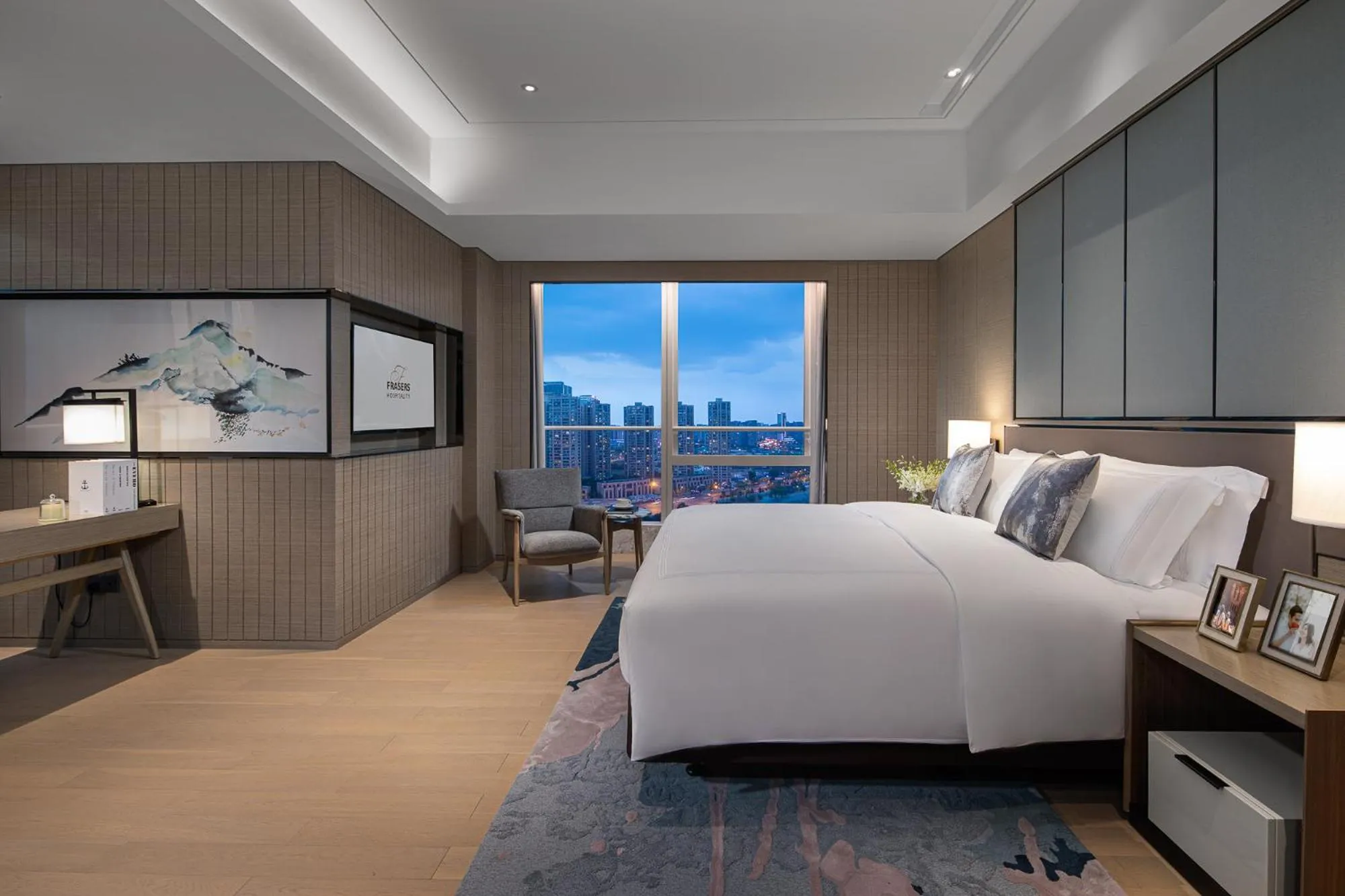 Bed in Fraser Residence Chengdu