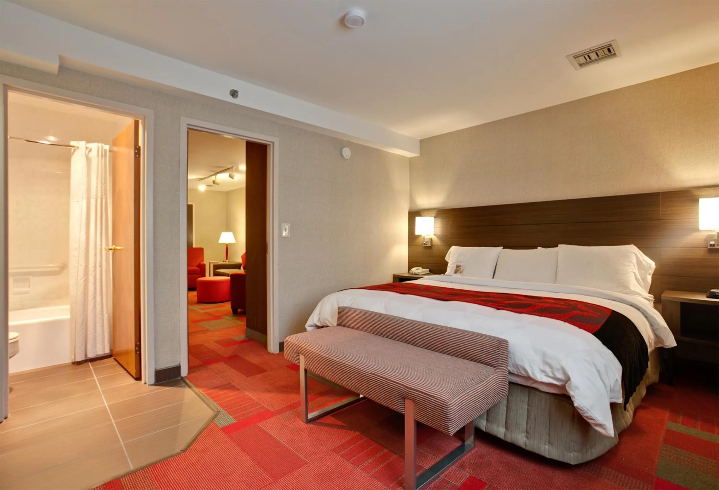 Bedroom in Radisson Hotel Madison