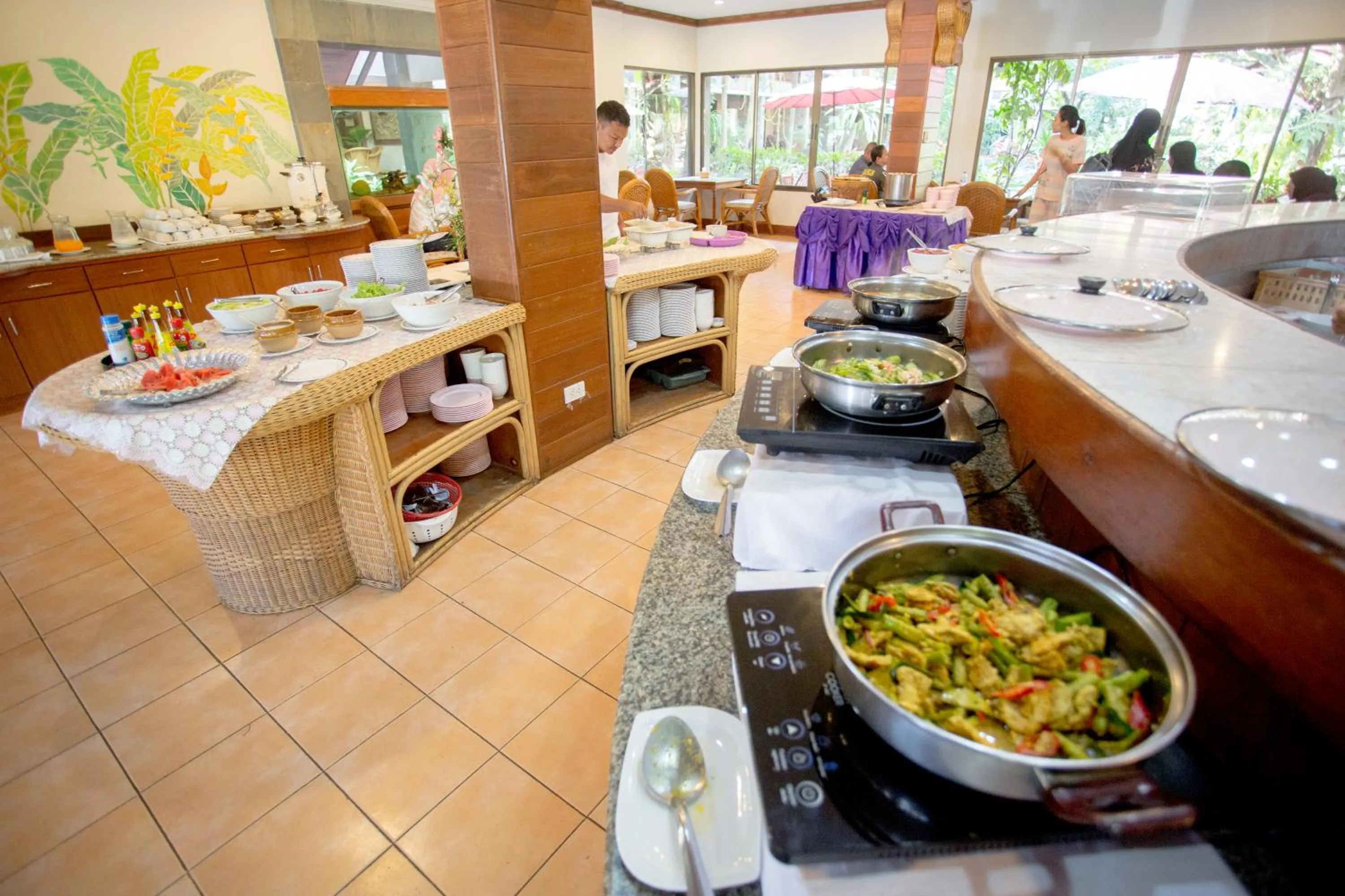 Breakfast in 100 Islands Resort & Spa