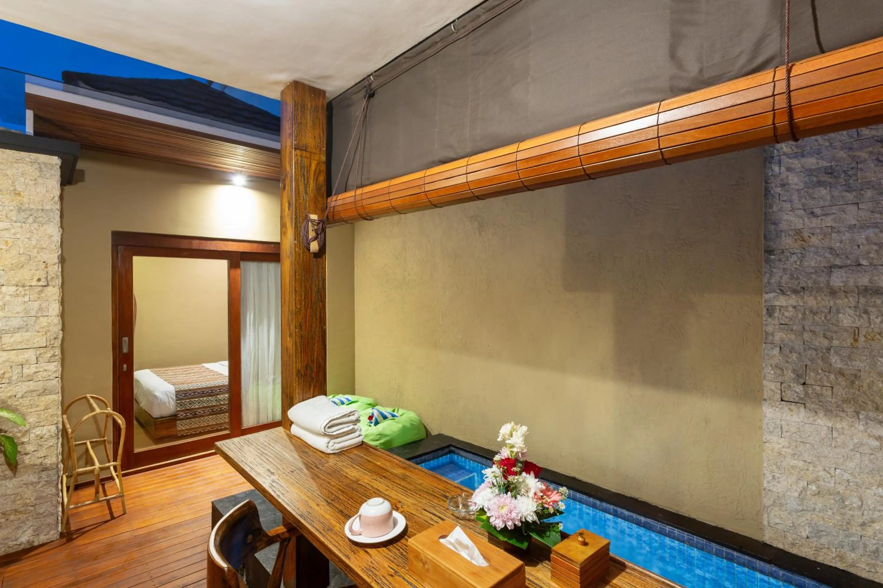 View (from property/room), Bed in Radea Villa