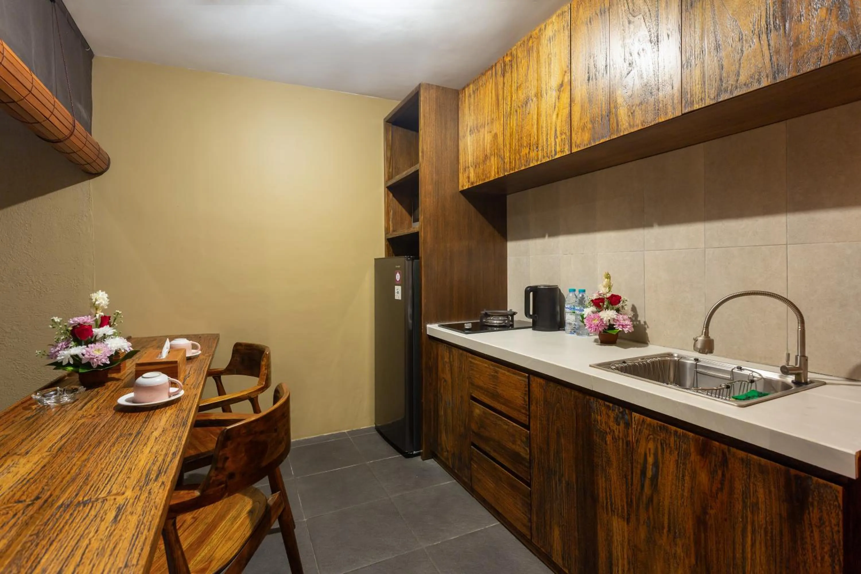 Kitchen or kitchenette in Radea Villa