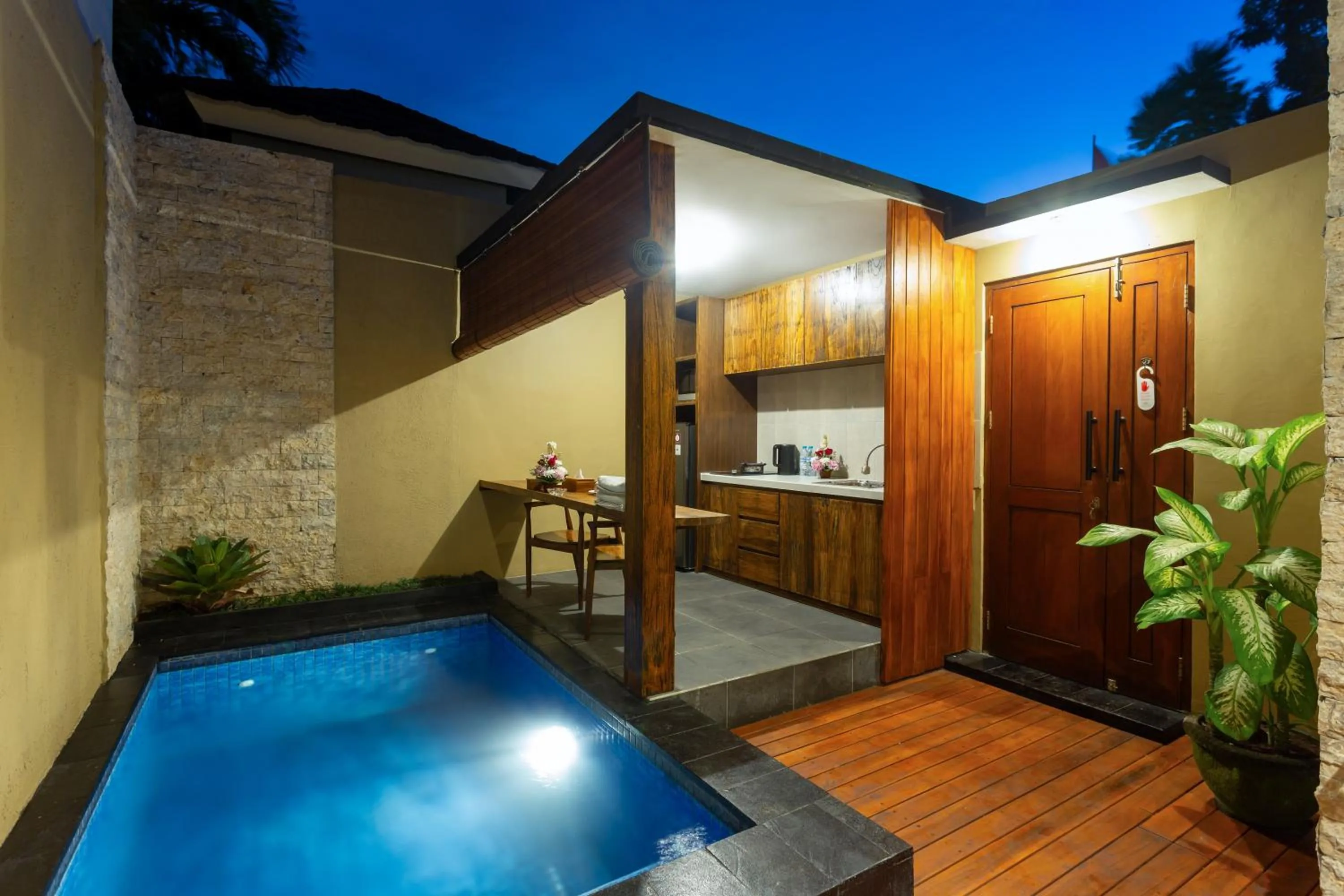 Kitchen or kitchenette in Radea Villa