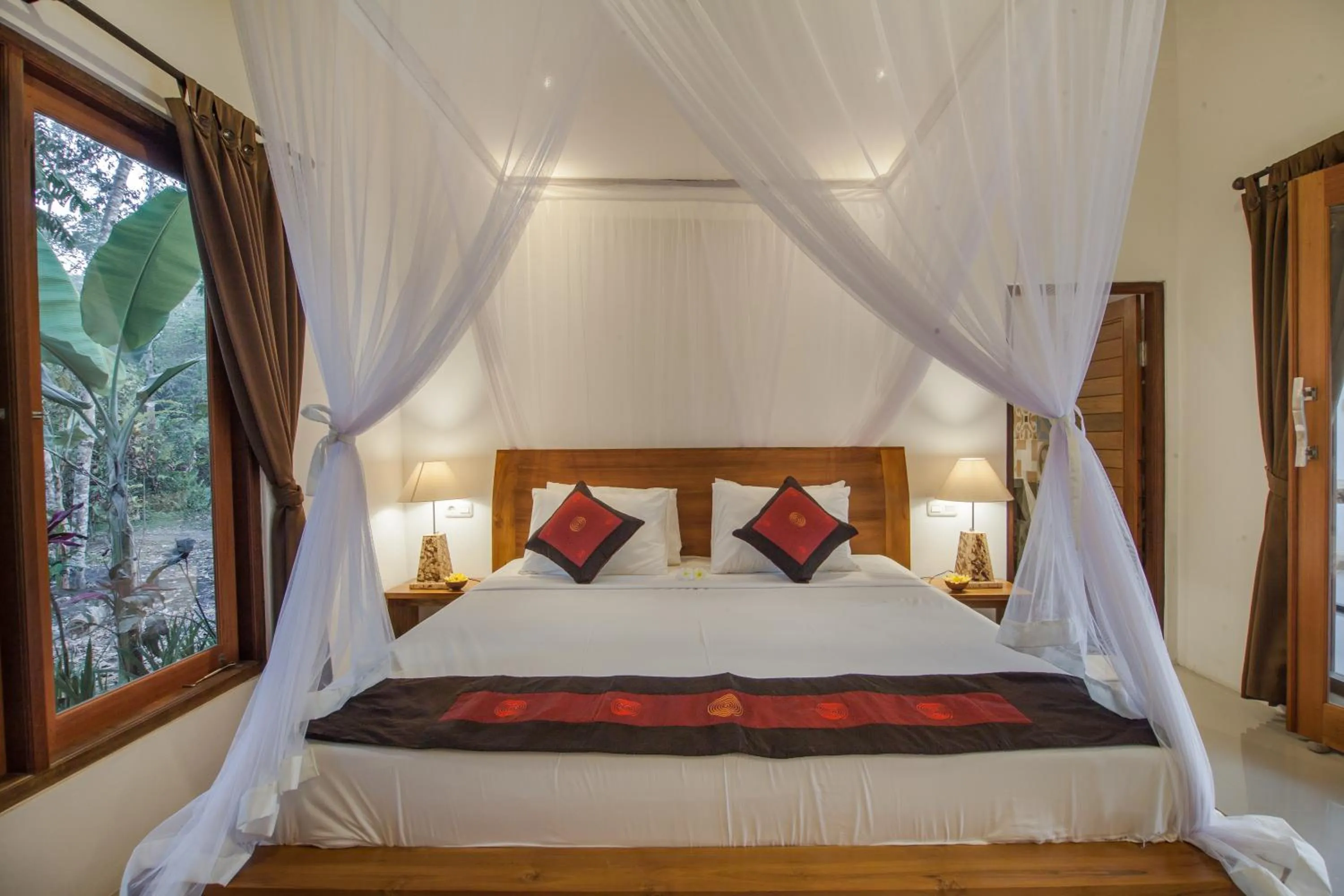 Bedroom, Bed in Abimana Ubud