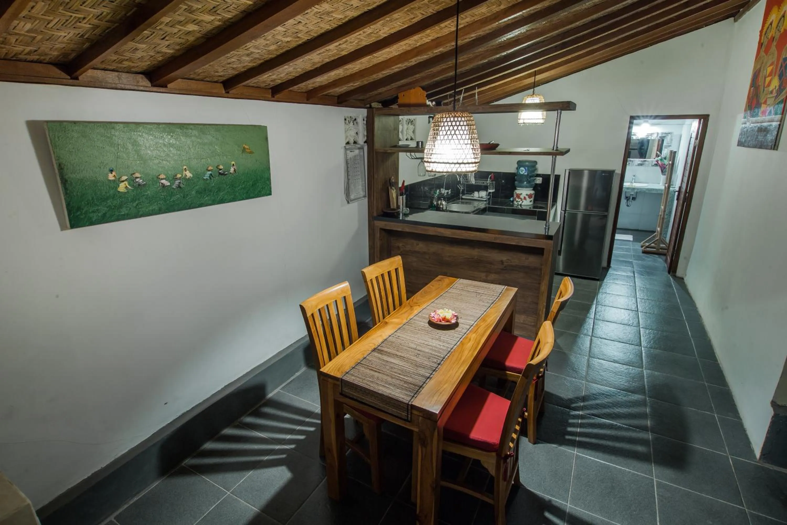 Living room in Abimana Ubud