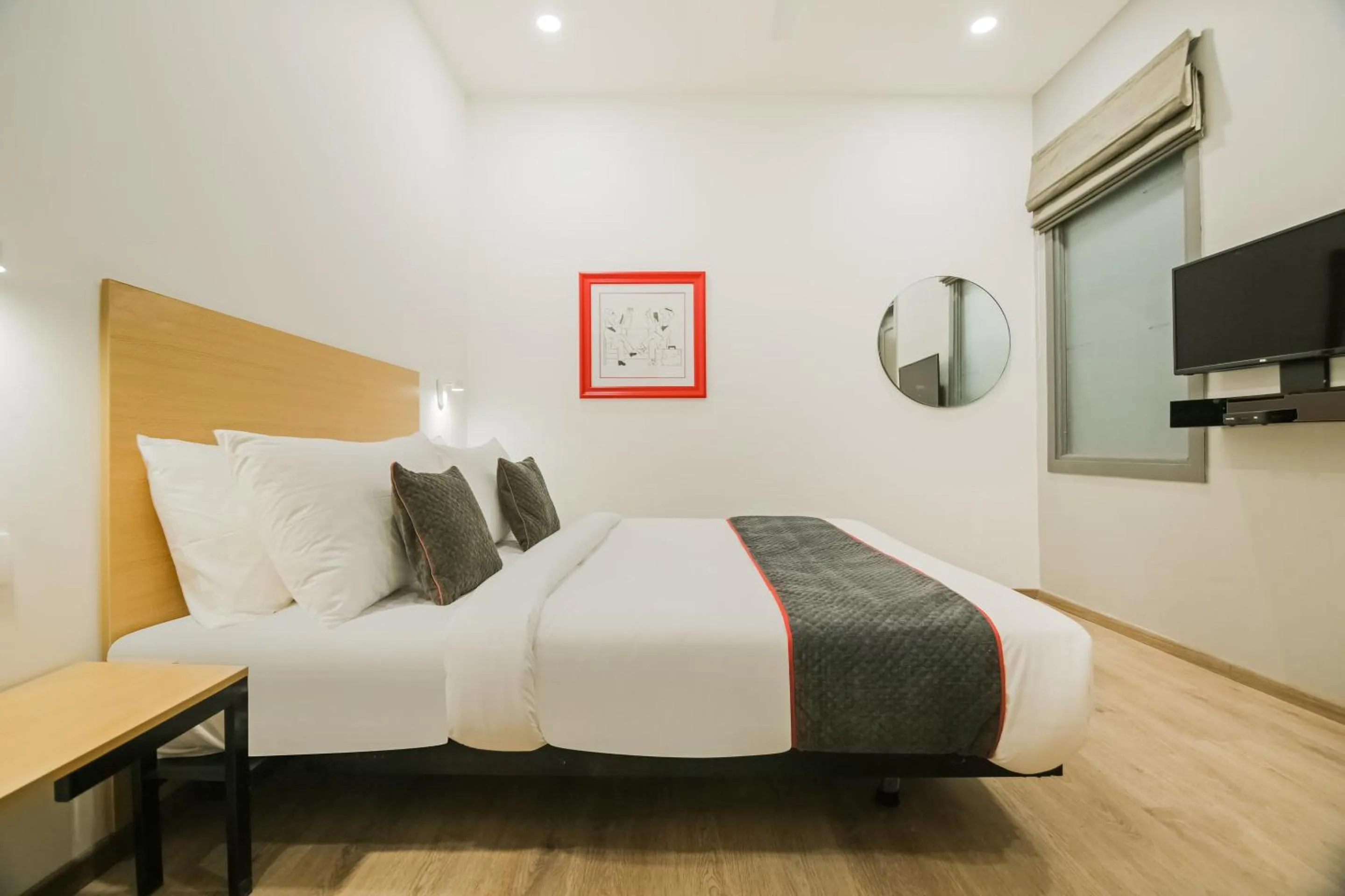 Bedroom, Bed in Hotel O 7 star