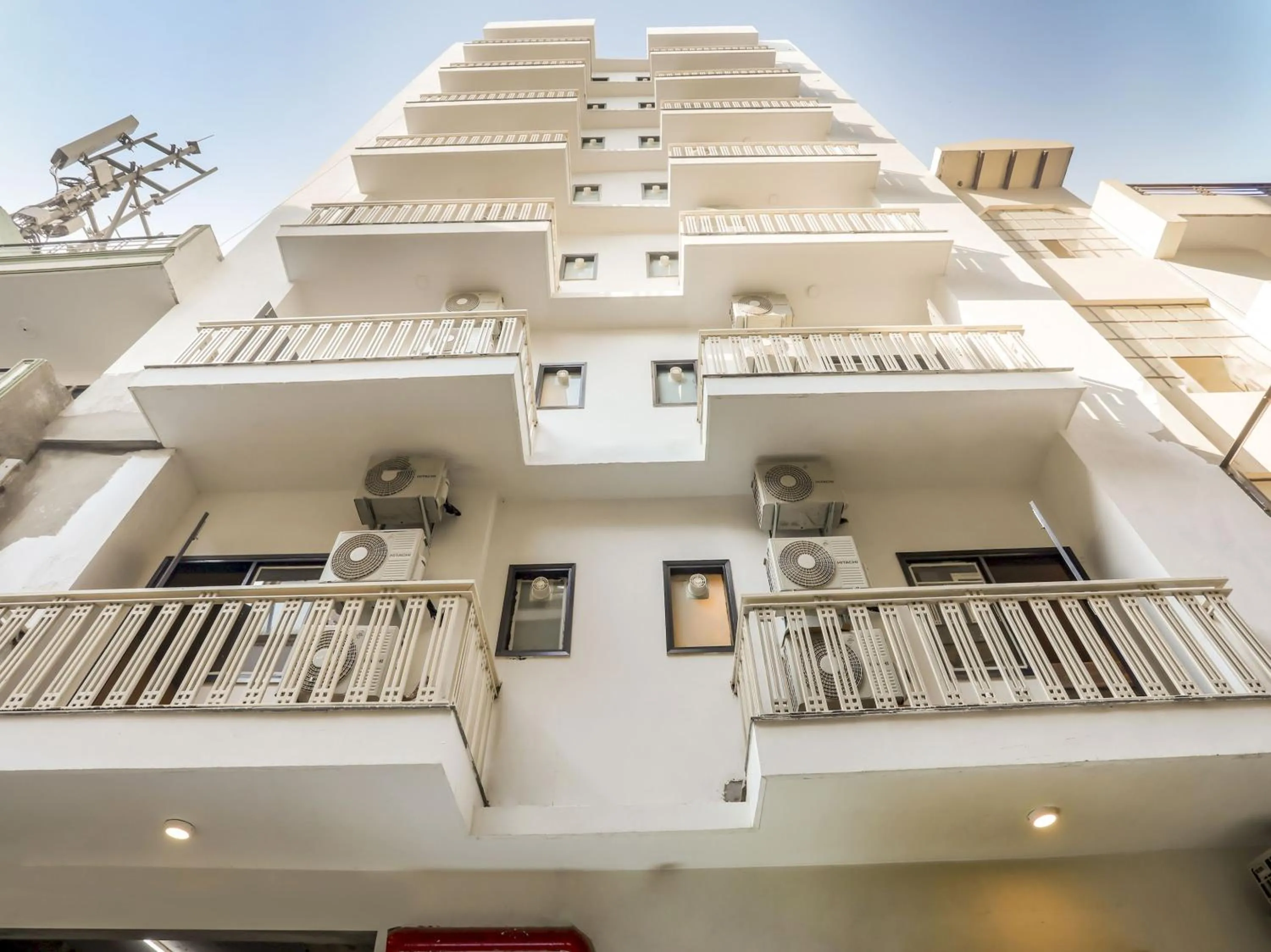 Facade/entrance in Collection O Le Noida Hotel Near Sector 76 Metro Station