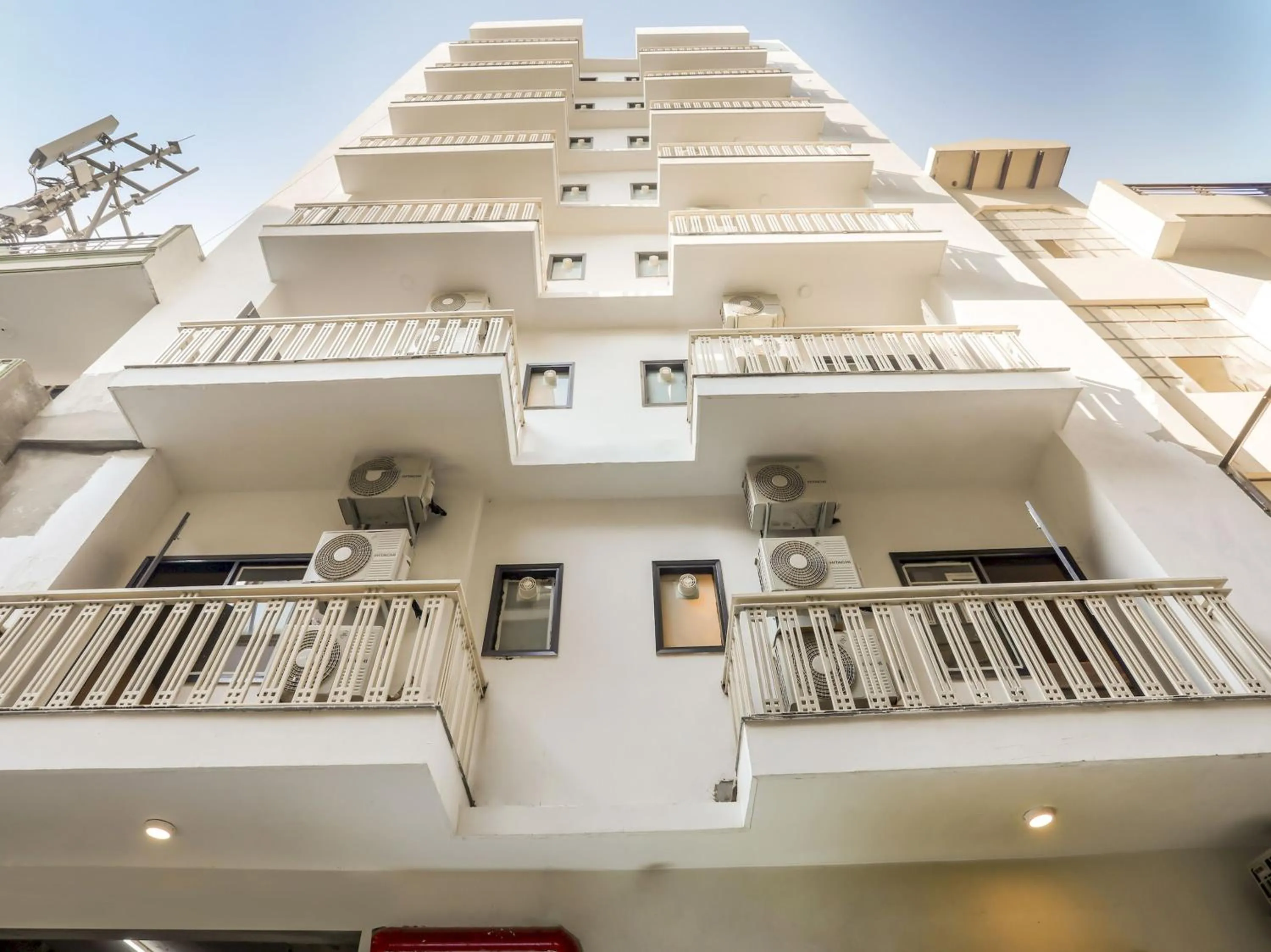 Facade/entrance in Collection O Le Noida Hotel Near Sector 76 Metro Station