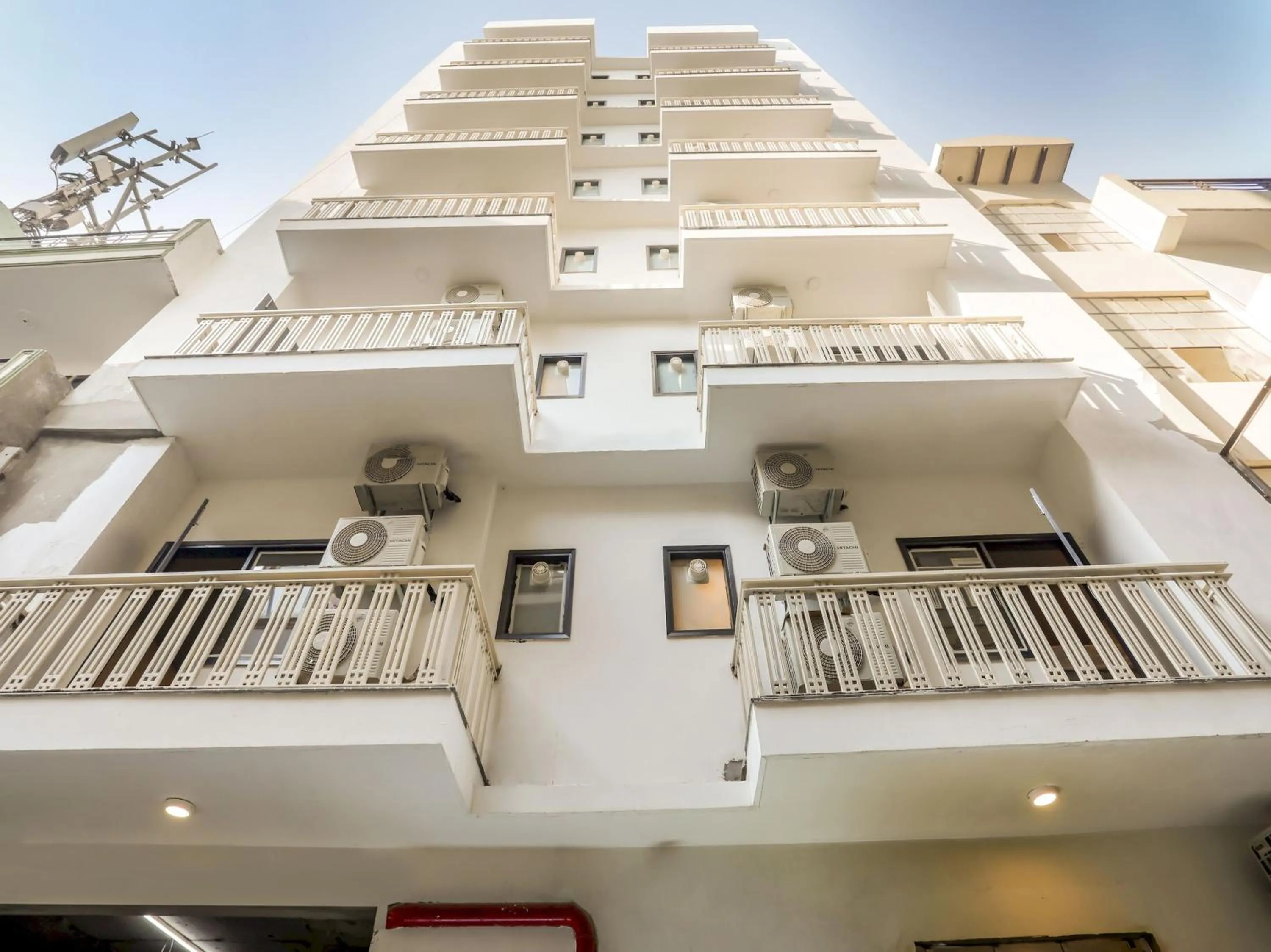 Facade/entrance in Collection O Le Noida Hotel Near Sector 76 Metro Station