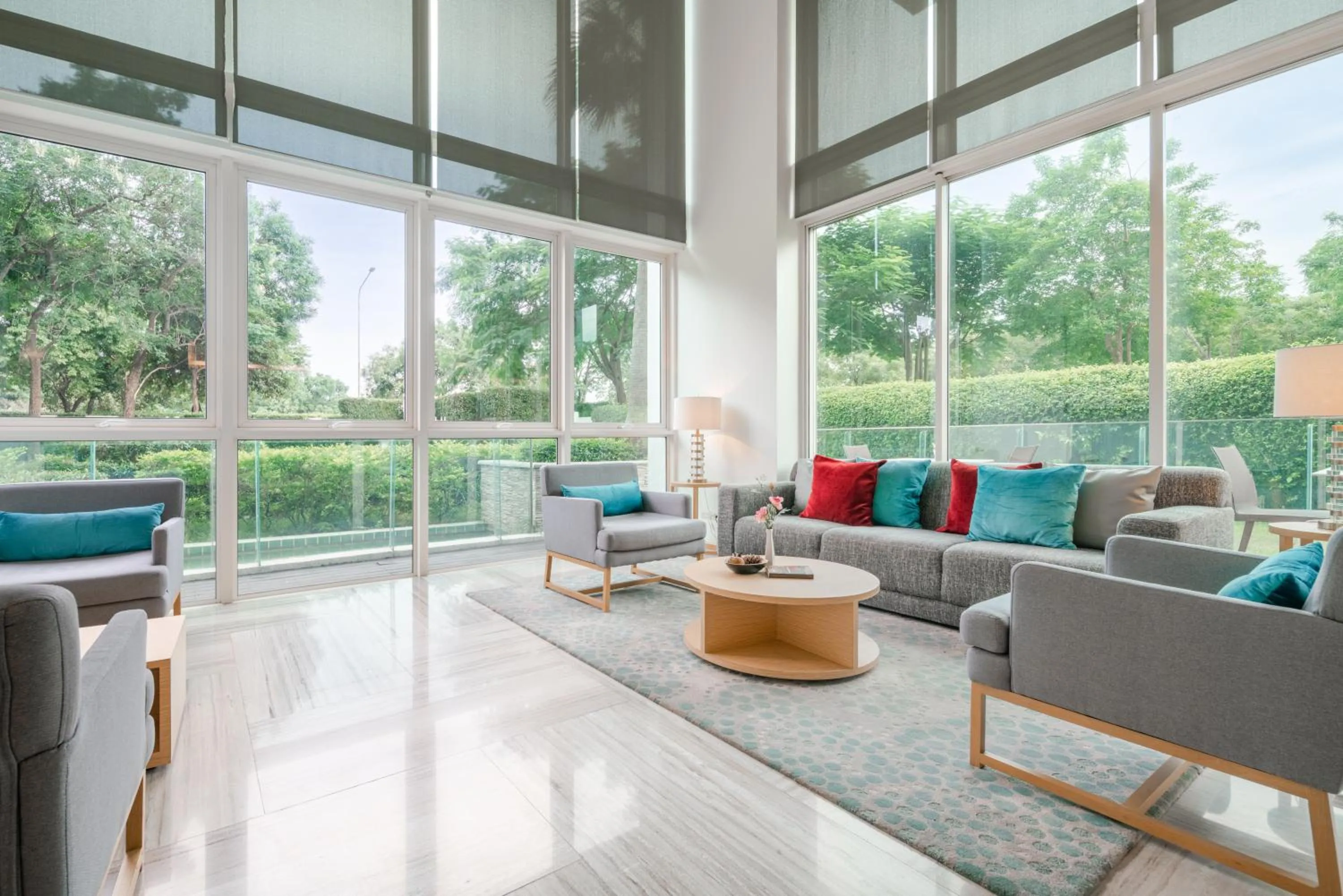 Lounge or bar in North Park Serviced Apartment Bangkok