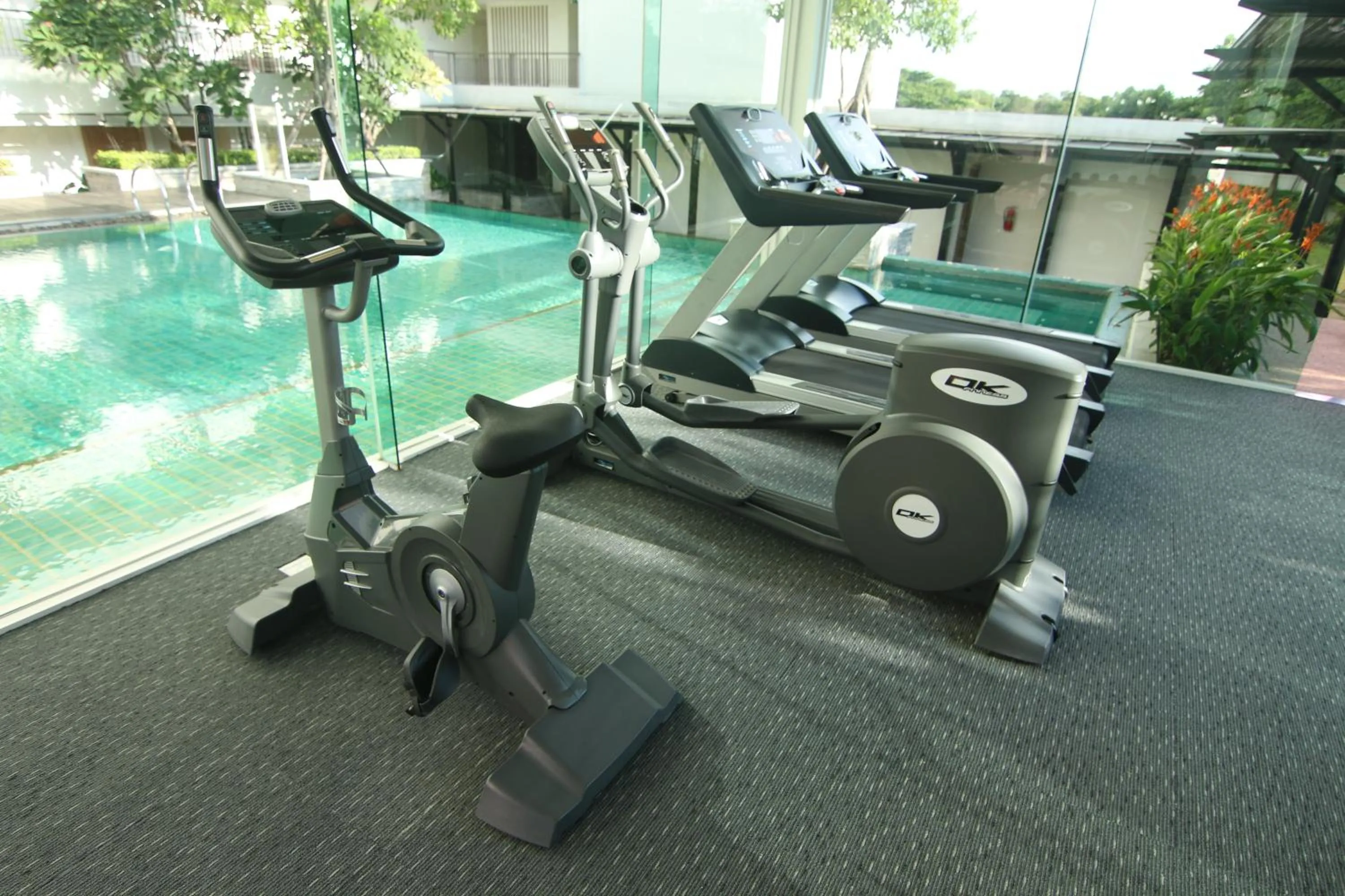 Fitness centre/facilities in North Park Serviced Apartment Bangkok