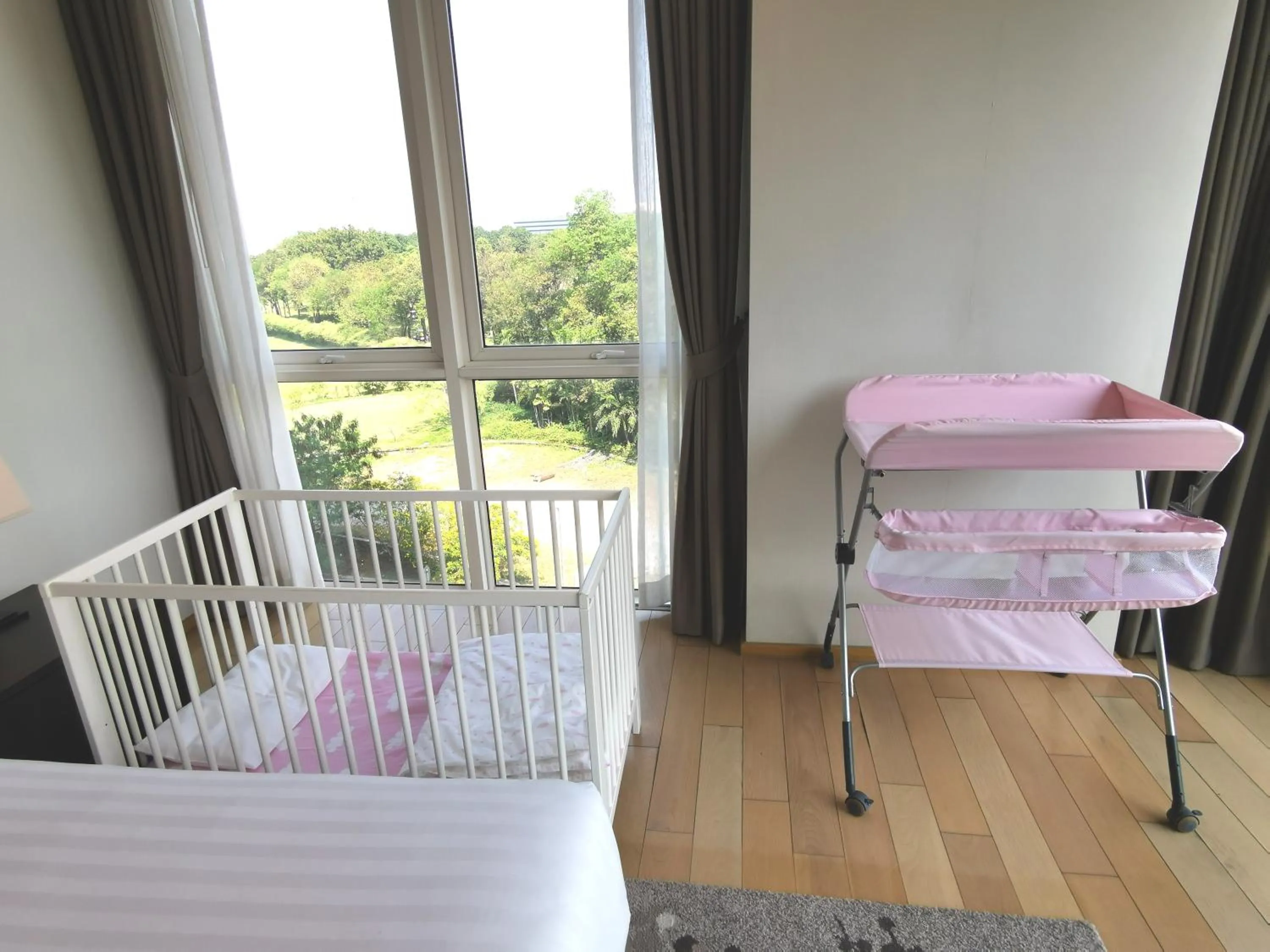 Bedroom, Bed in North Park Serviced Apartment Bangkok