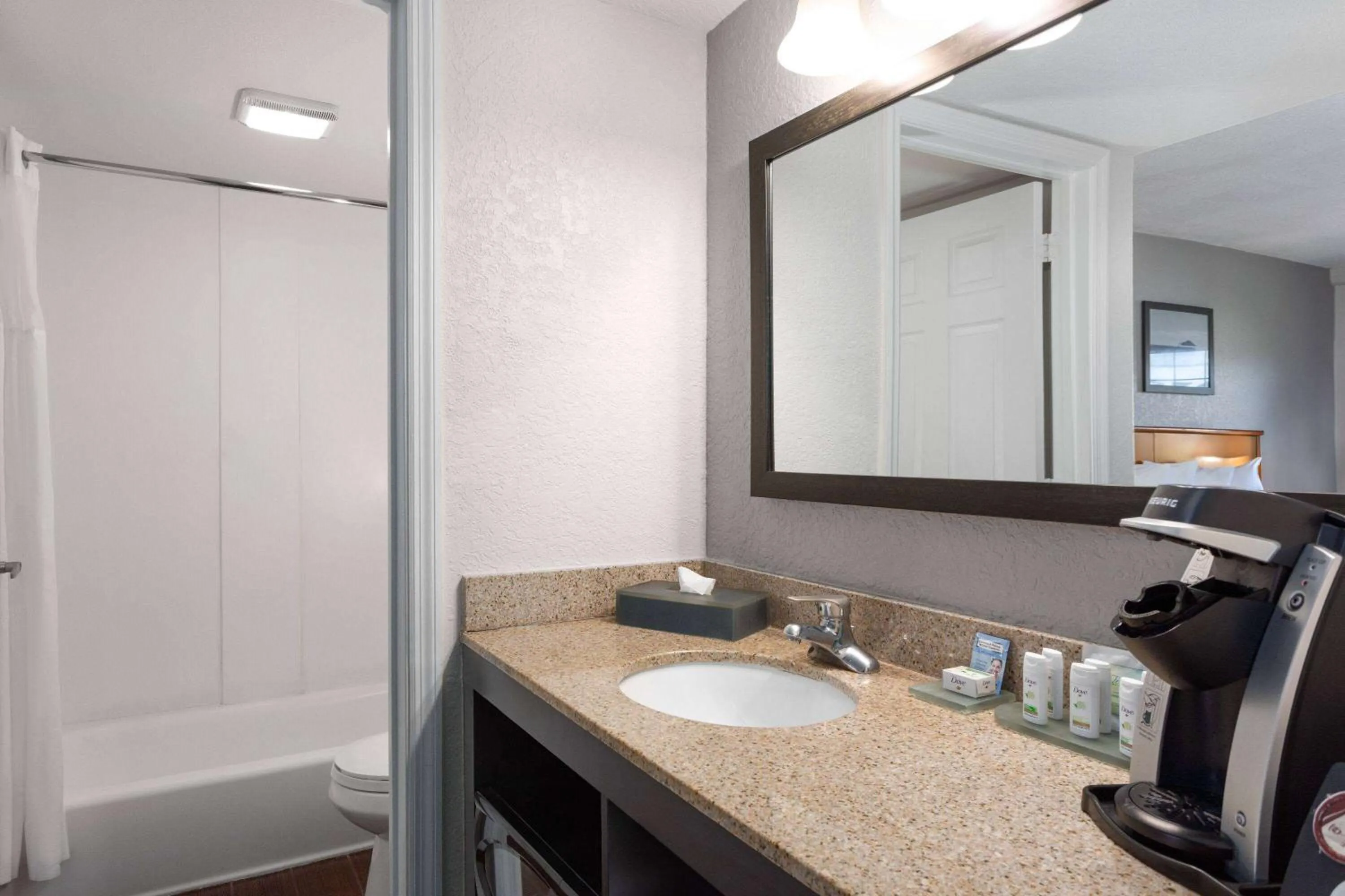 Bathroom in La Quinta Inn by Wyndham Cocoa Beach-Port Canaveral