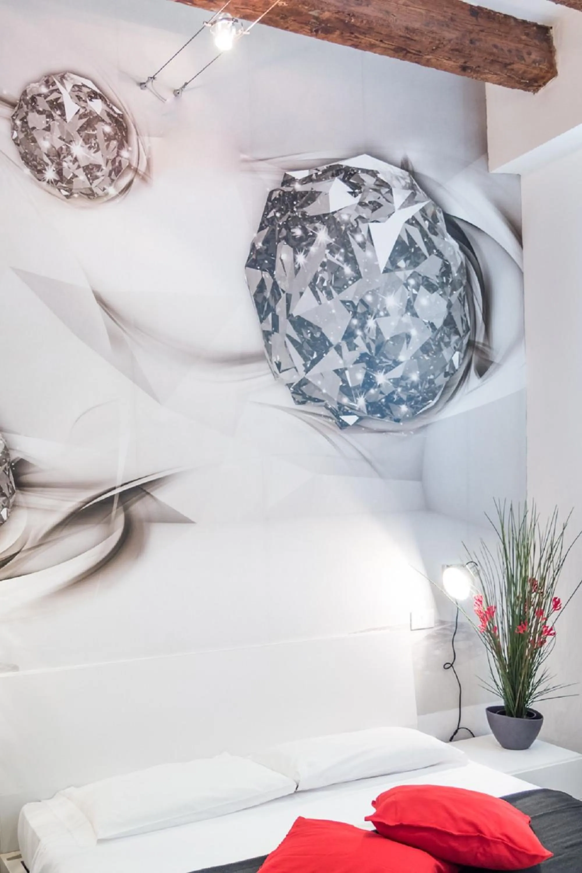 Bedroom, Bed in San Polo Design Apartments by Wonderful Italy