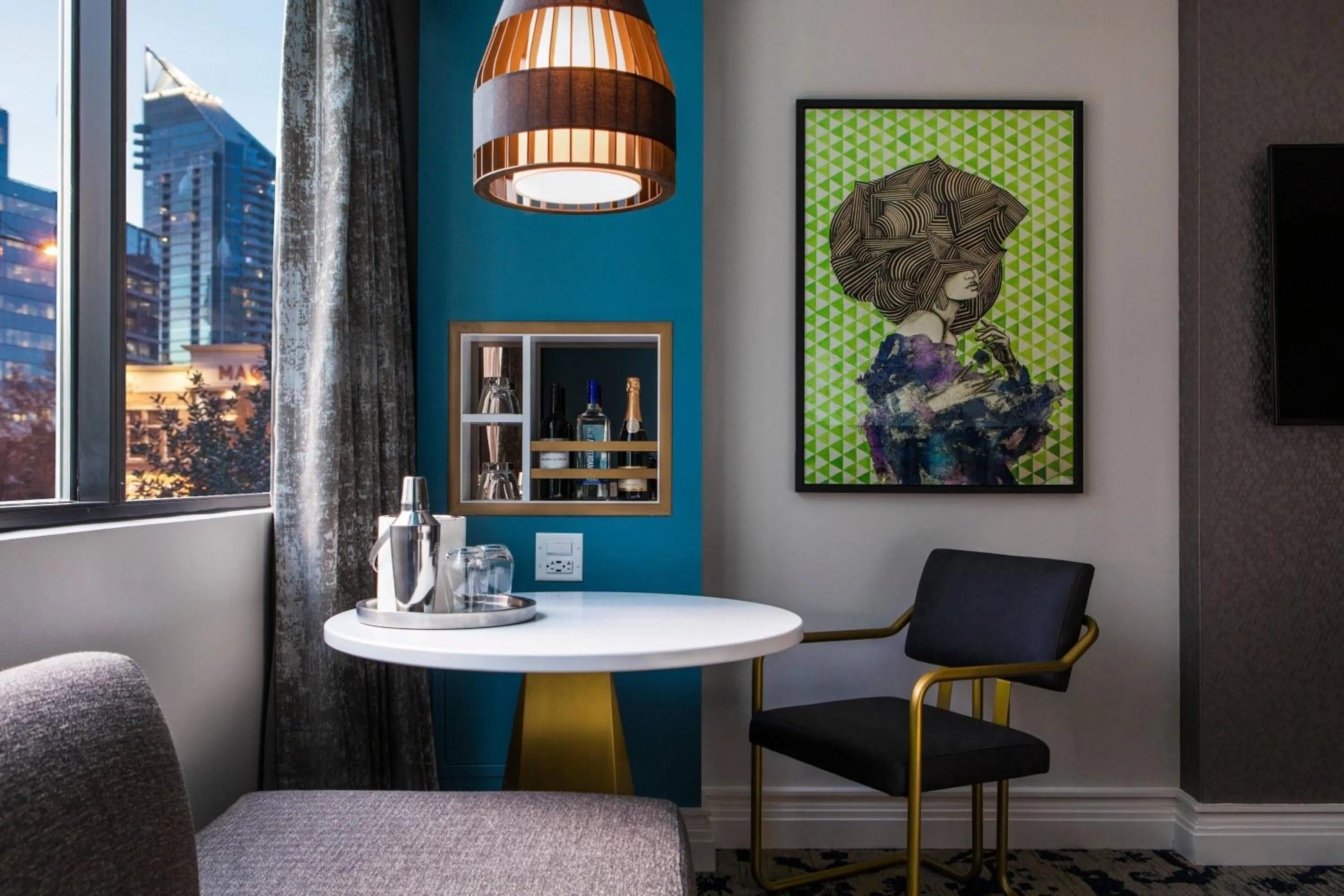 Photo of the whole room in Hotel Colee, Atlanta Buckhead, Autograph Collection