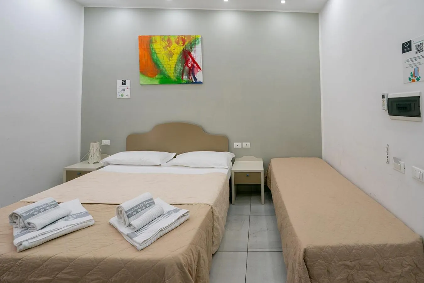 Bed in Royal Art H Spaccanapoli, by ClaPa Group