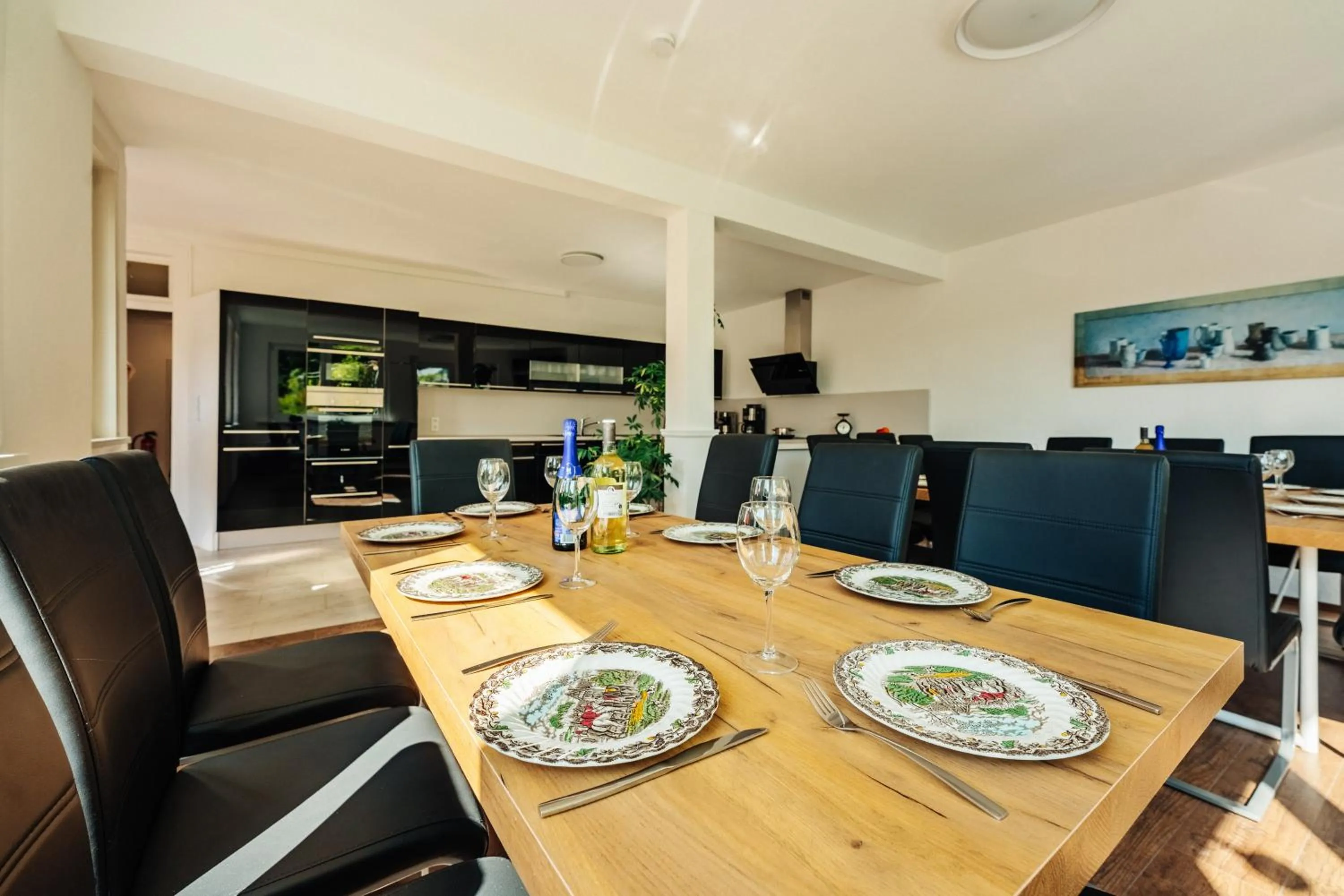 Kitchen or kitchenette in Hotel Hafermarkt