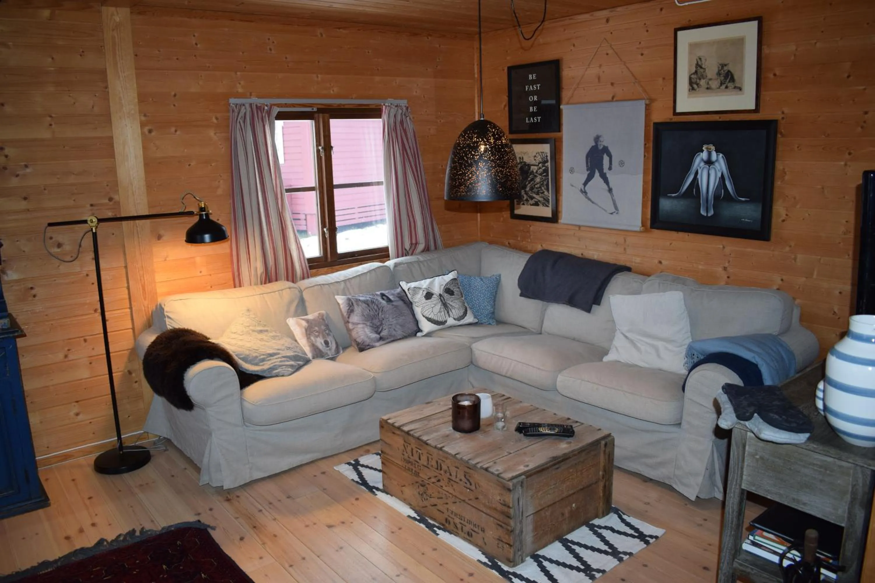Living room in Skeikampen Booking