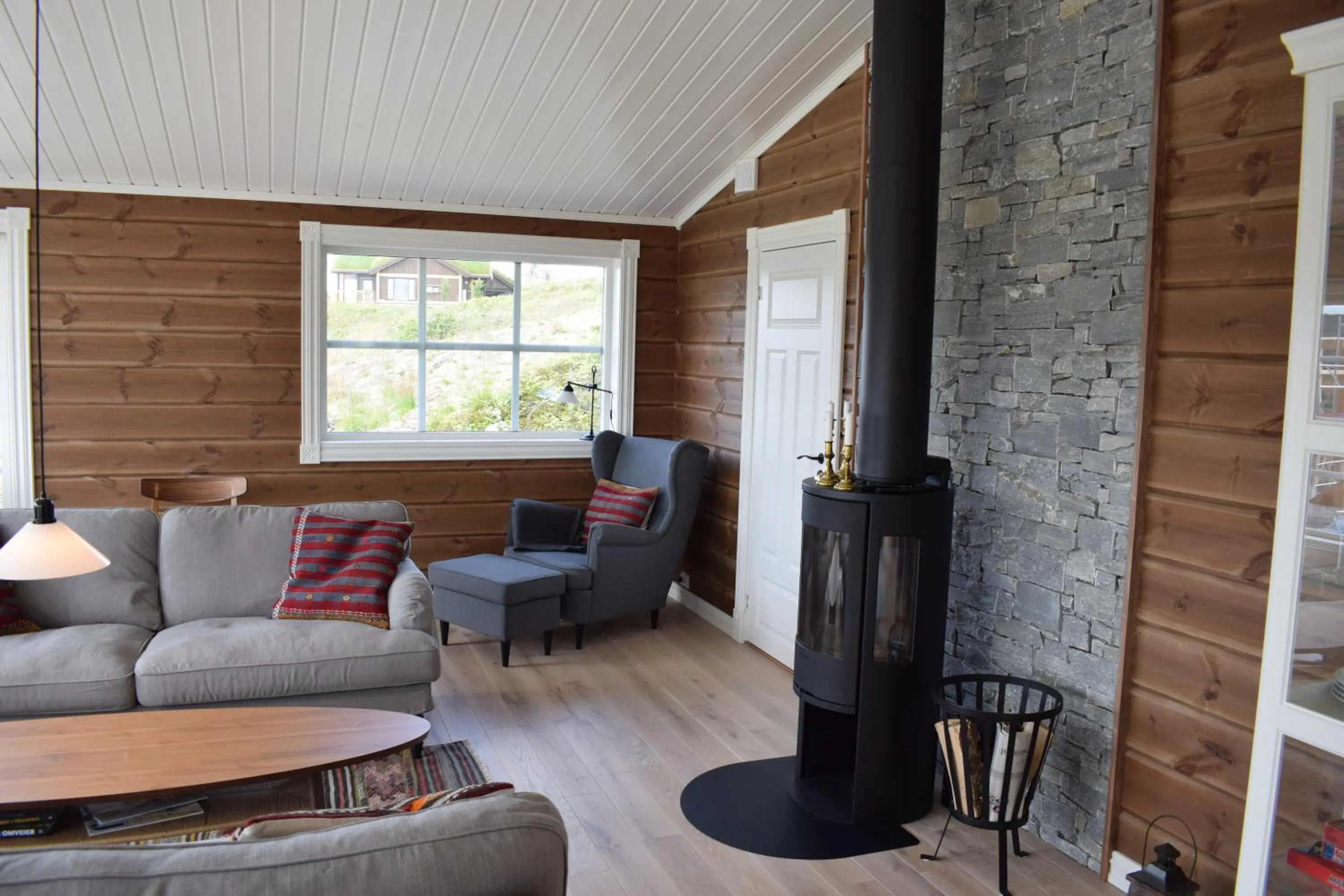 Living room in Skeikampen Booking