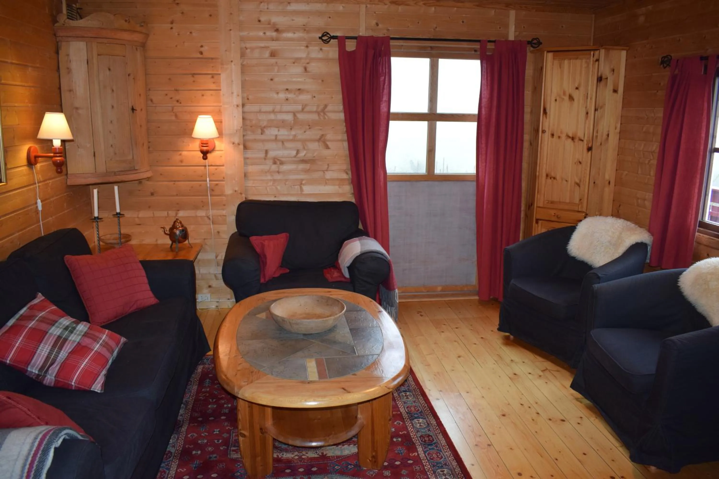 Living room in Skeikampen Booking