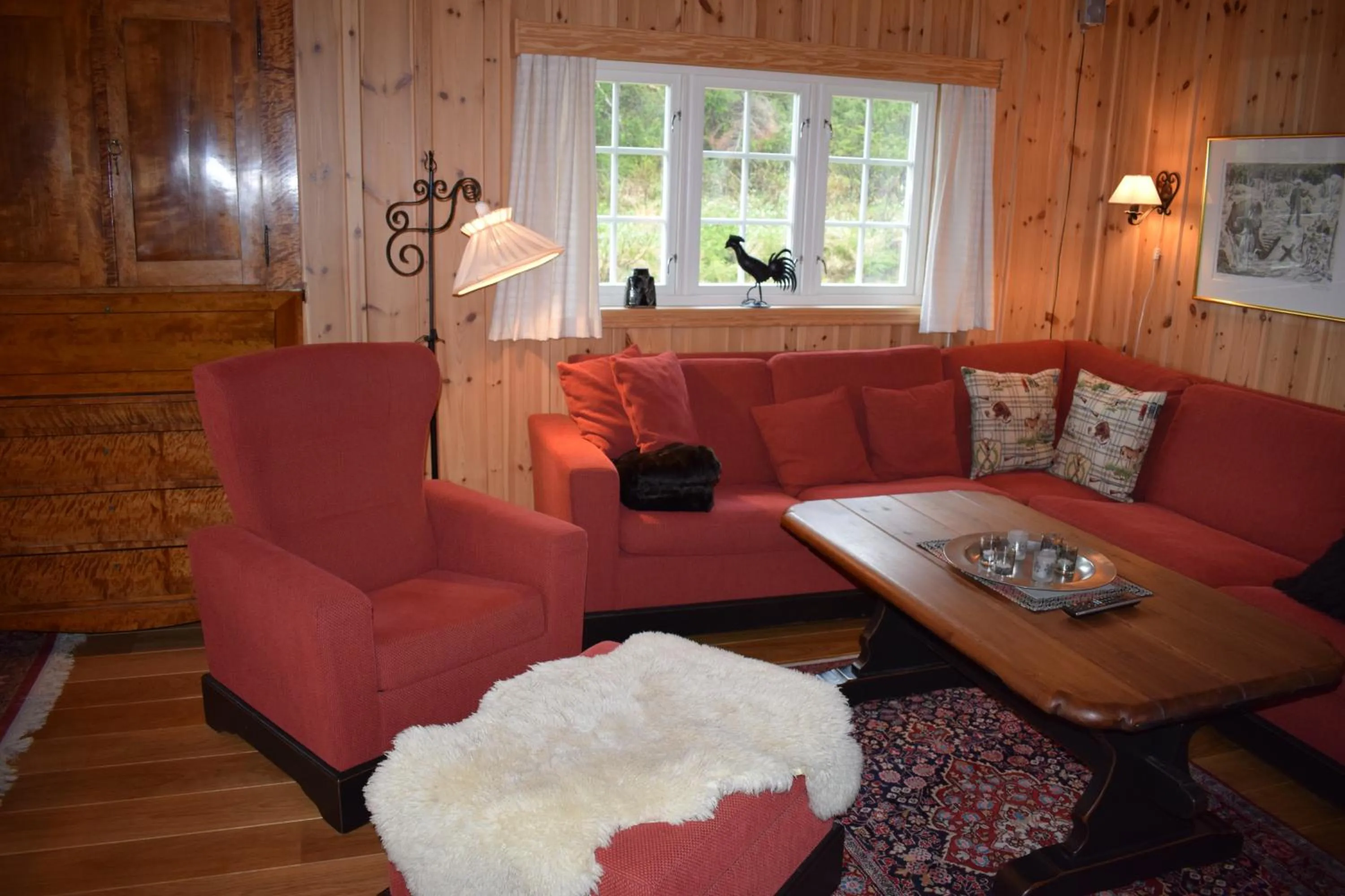 Living room in Skeikampen Booking