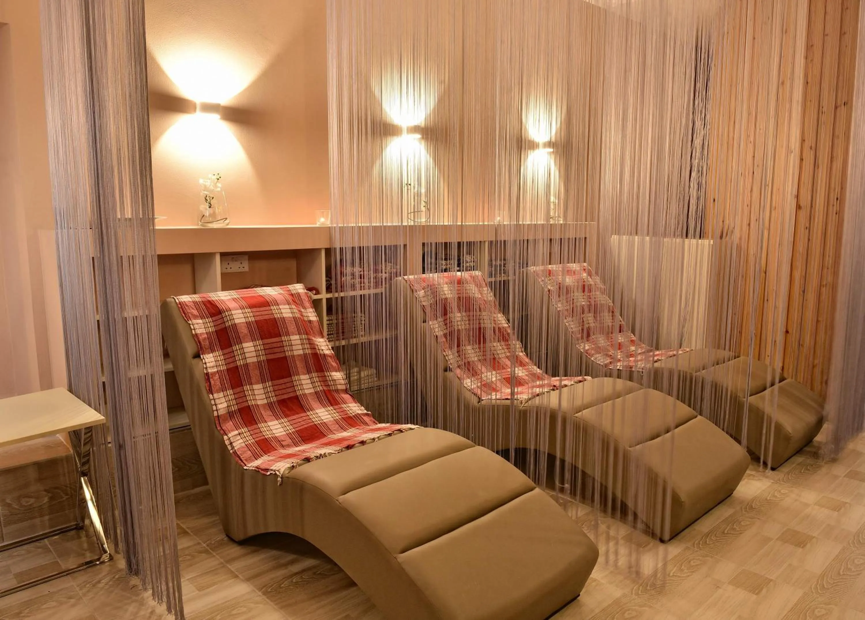 Living room in Riverside Garden Resort