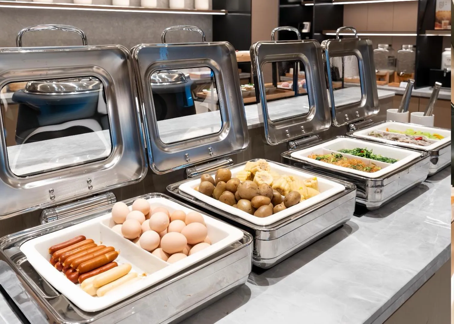 Breakfast in JI Hotel Shanghai World Expo Yaohua Road