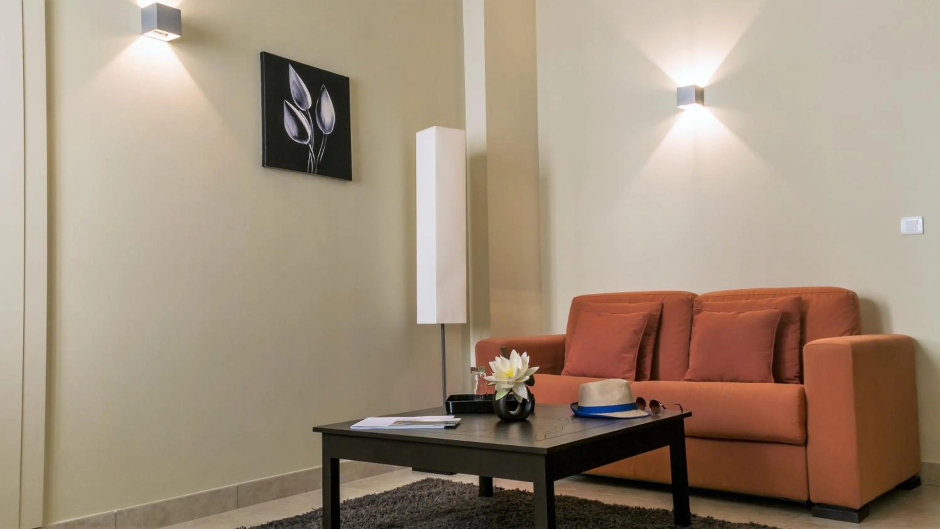 Living room in Perla Rossa