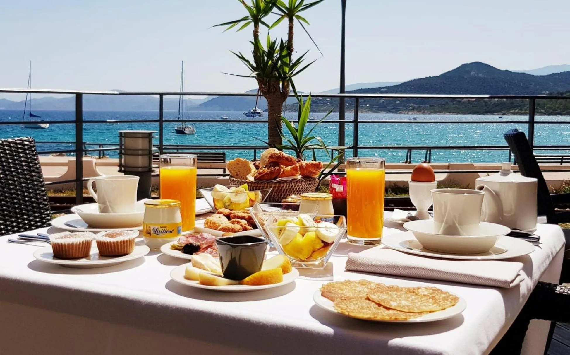 Continental breakfast in Perla Rossa