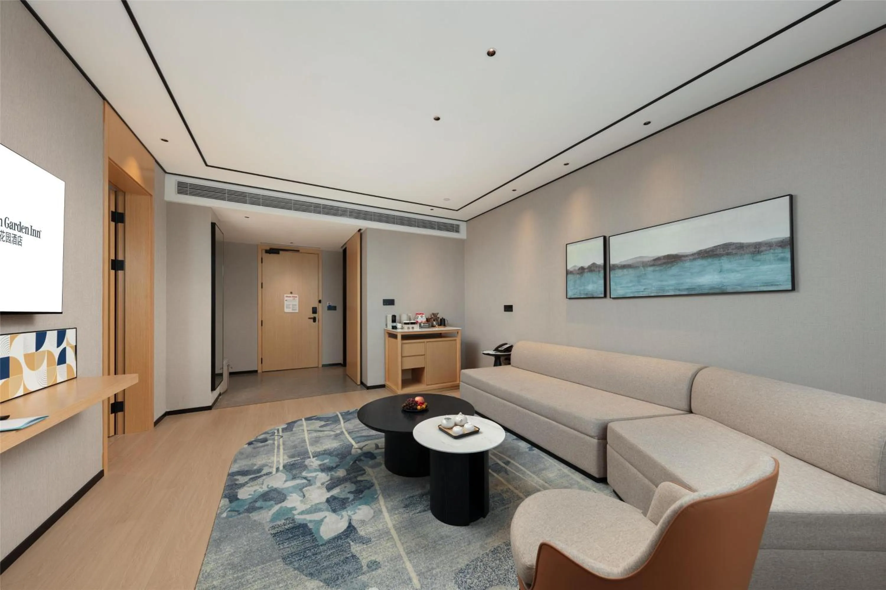 Living room in Hilton Garden Inn Shanghai Jiading